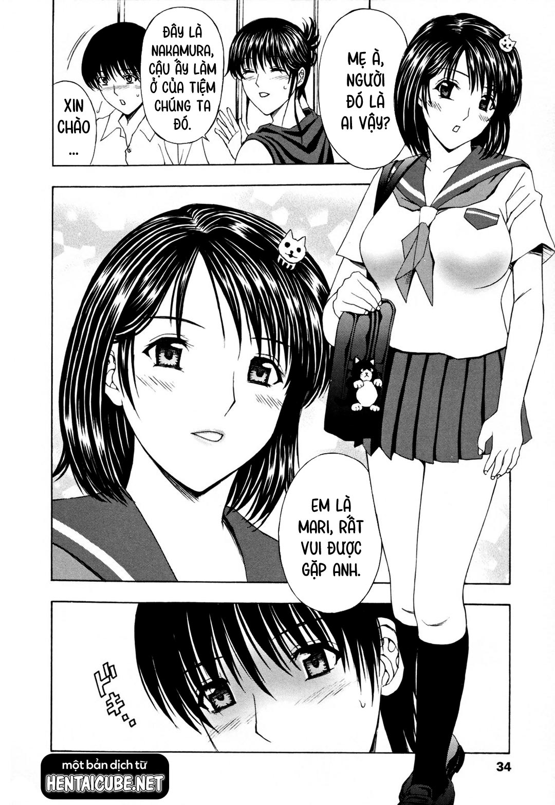 Đọc truyện hentai Liếm quần lót vợ - Chap 1