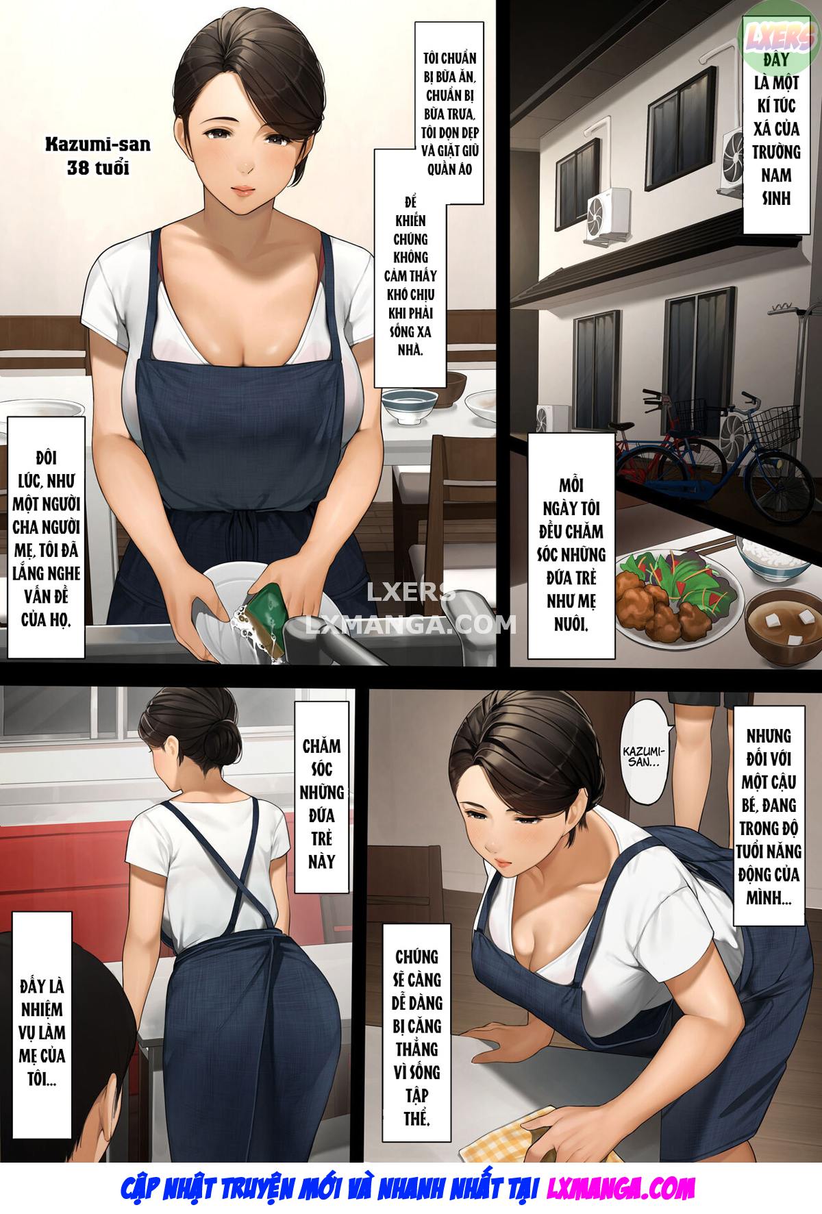 Đọc truyện hentai Bà mẹ nội trợ của chúng tôi - Chap 1