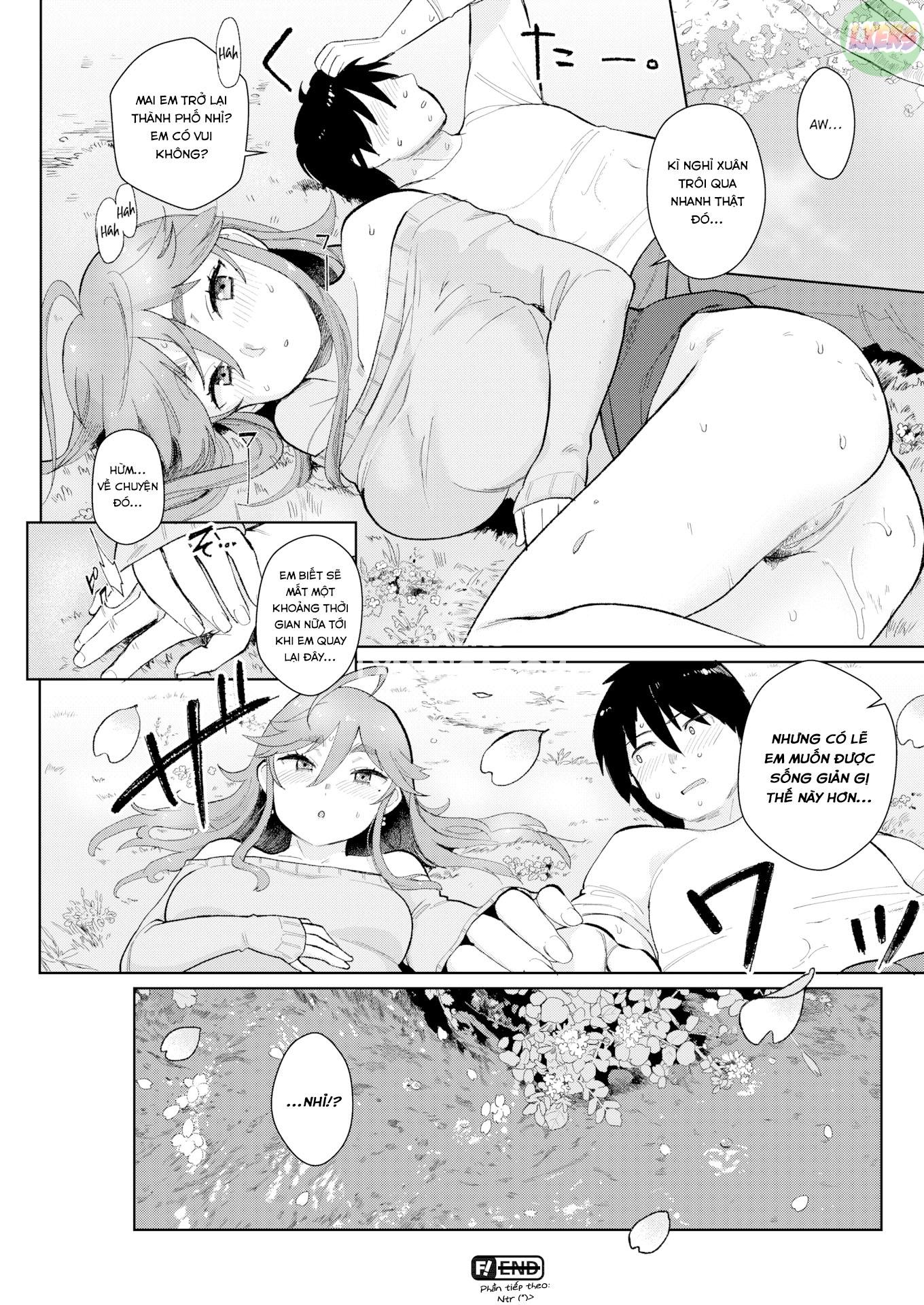 Đọc truyện hentai Gặp lại Hikari vào kỳ nghỉ xuân - Oneshot