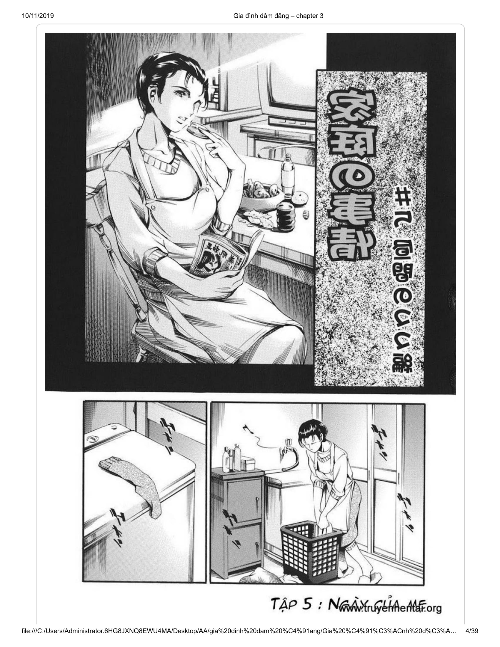Đọc truyện hentai Katei no Jijou - Chap 5