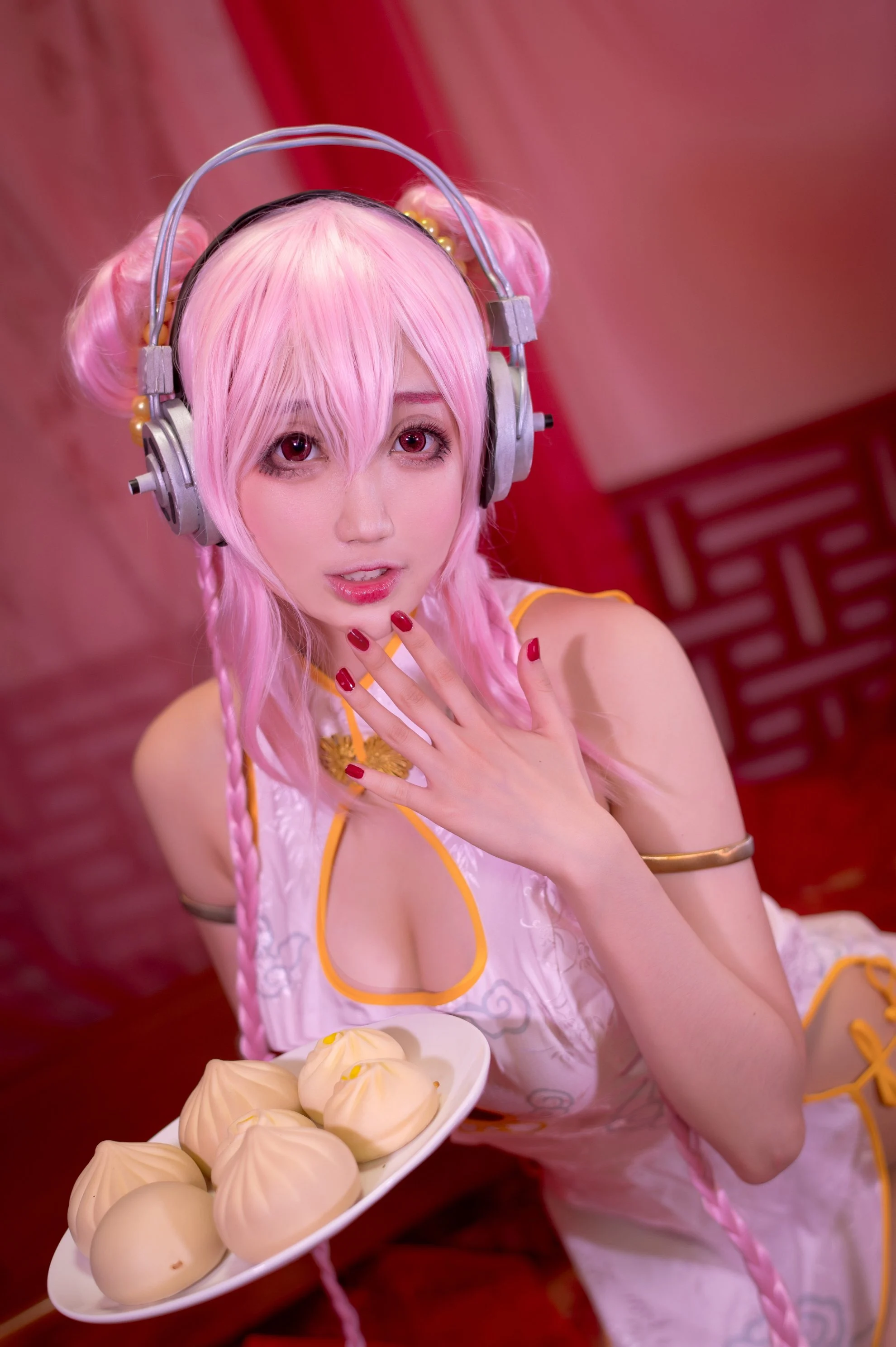 Đọc truyện hentai Tuyển tập Albums siêu phẩm Cosplay - Chap 885 - Zhou Ji is a cute rabbit NO.030 Cheongsam Sony