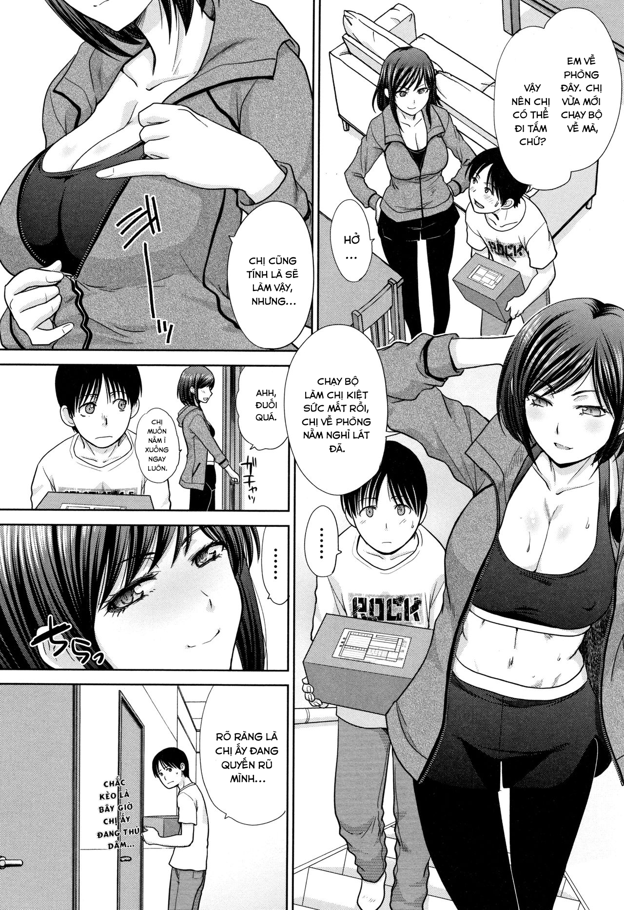 Đọc truyện hentai Sống chung với chị gái - Chap 9 - End