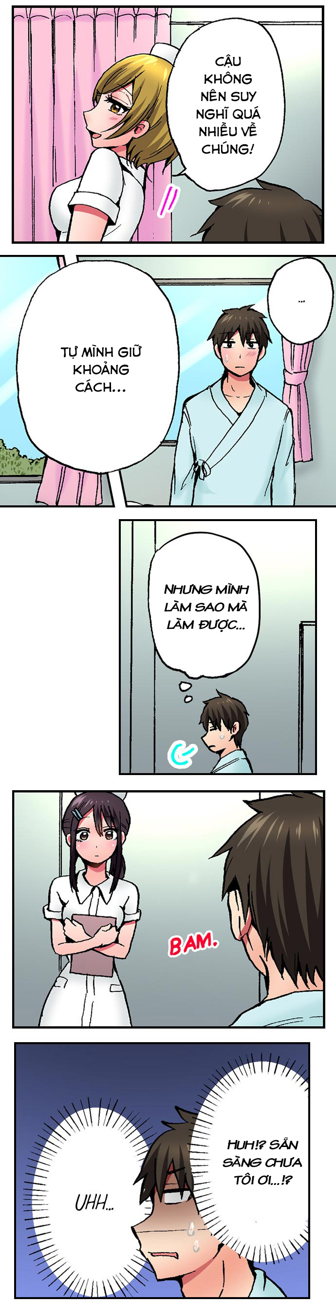 Đọc truyện hentai Pranking the Working Nurse - Chap 7