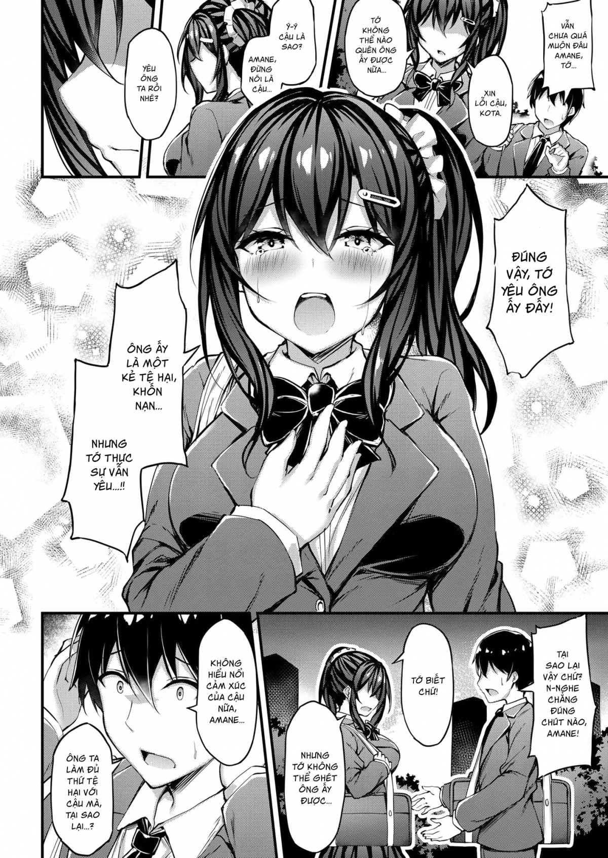Đọc truyện hentai Kanojo ga Separate o Matou Riyuu -Watashi no Oji-san ni Sasageru Seishun Iro no Separate- - Éc éc