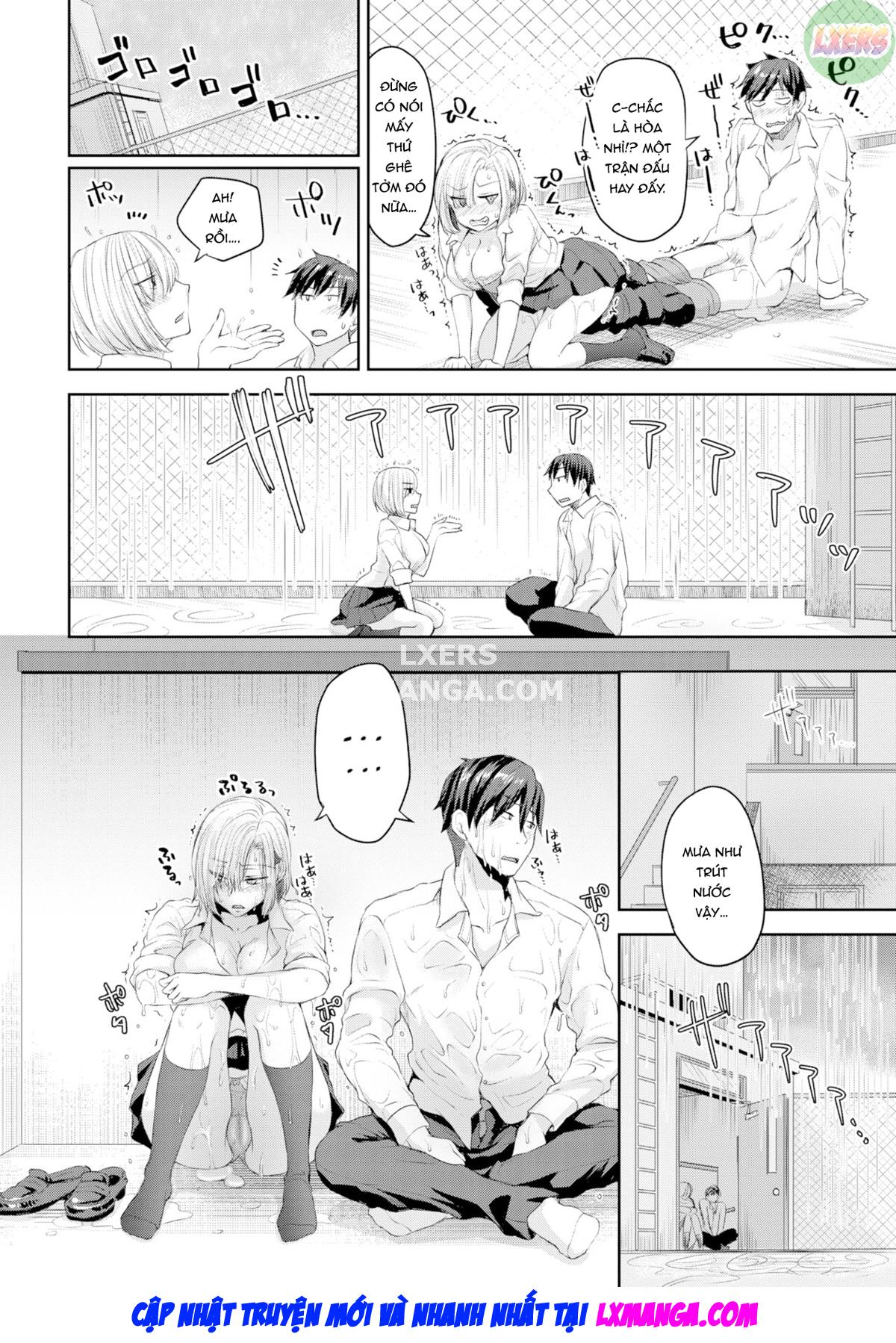 Đọc truyện hentai Okujou Rendezvous - Oneshot