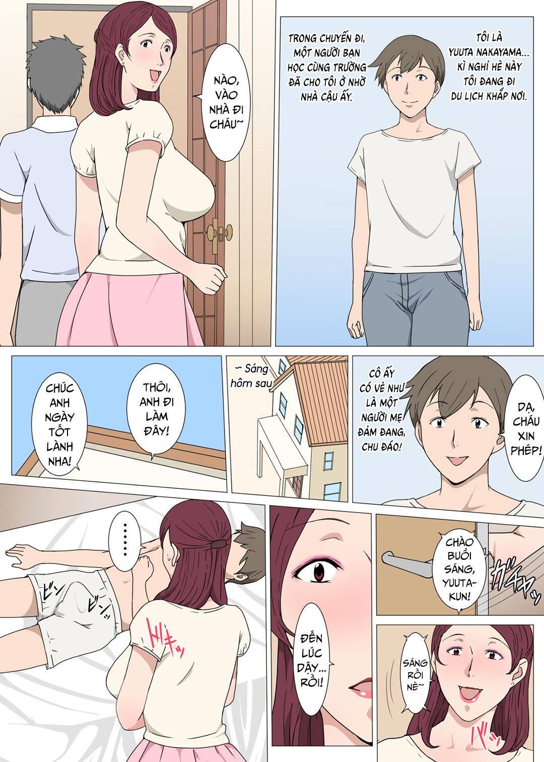 Đọc truyện hentai Ngầm đồng ý làm tình với mẹ bạn - Oneshot