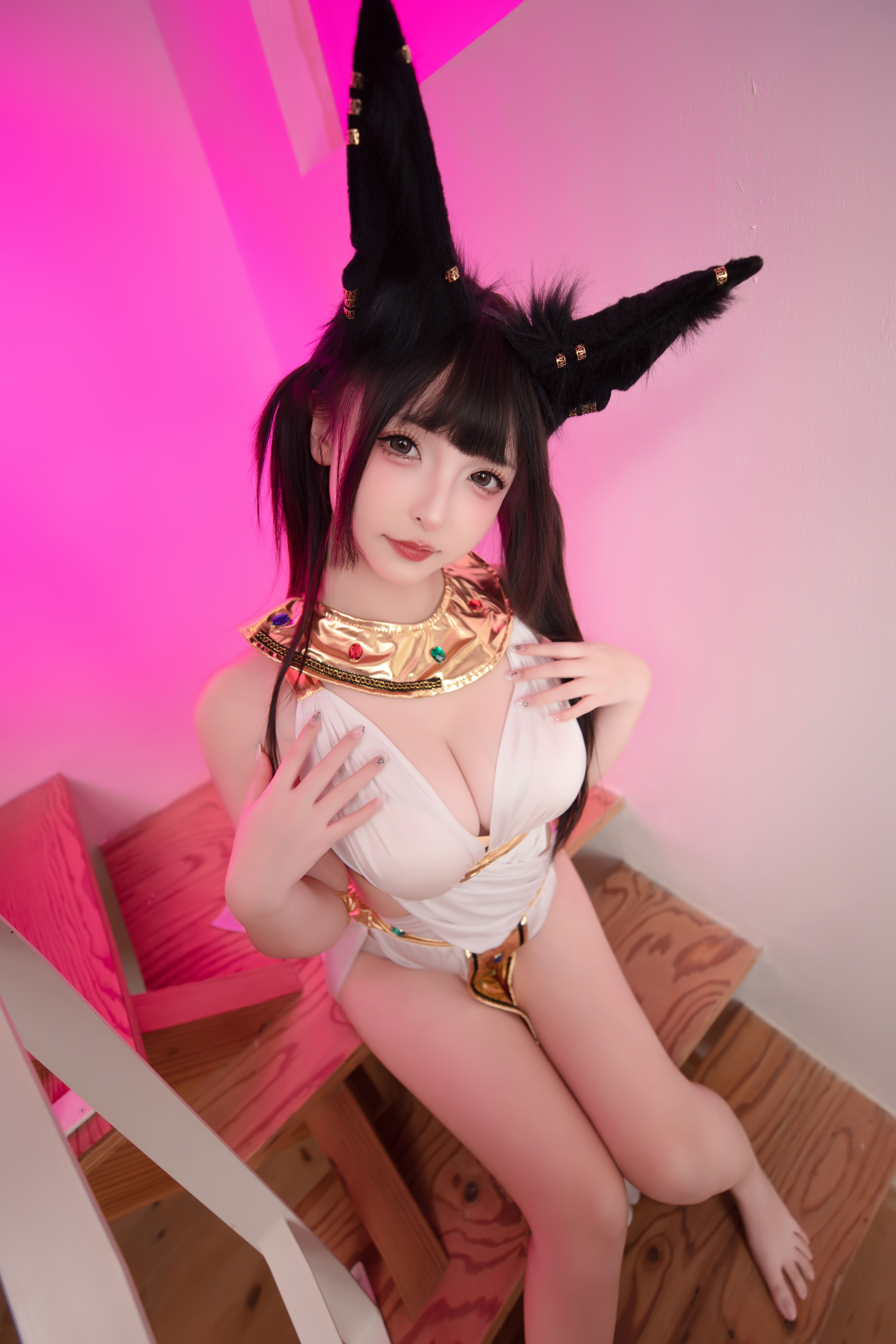 Đọc truyện hentai Tuyển tập Albums siêu phẩm Cosplay - Chap 1403 - Kagurazaka Mafuyu - NO.233 Egyptian Wildcat