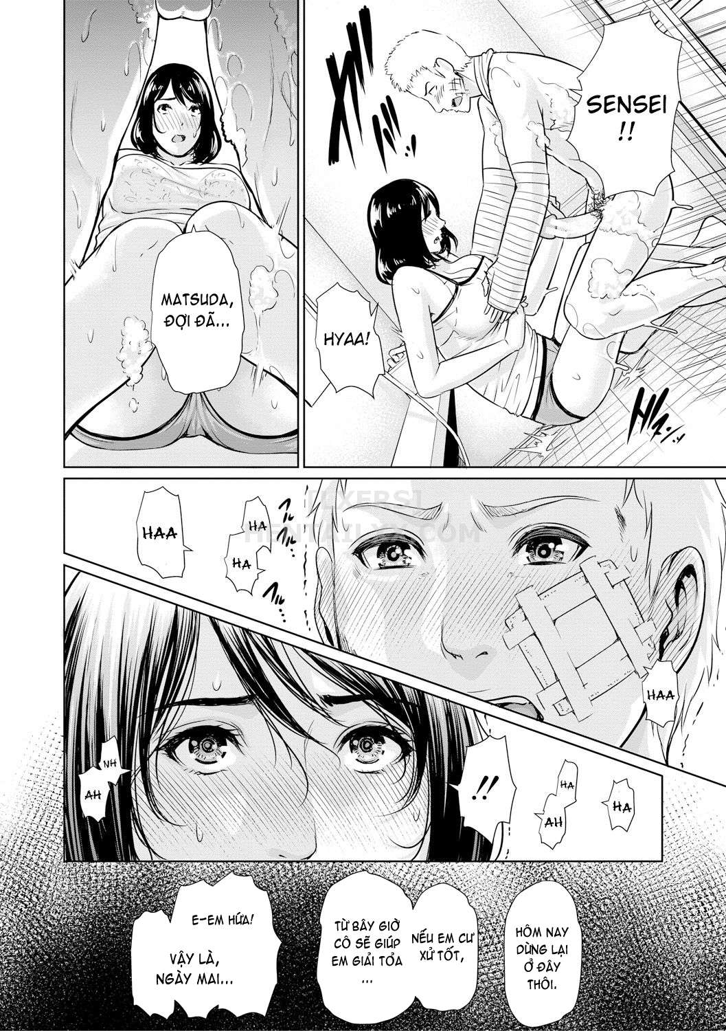 Đọc truyện hentai Sensei wa Seiyoku o Osaerarenai - Chap 5 - Kaede - senseis Full body therapy