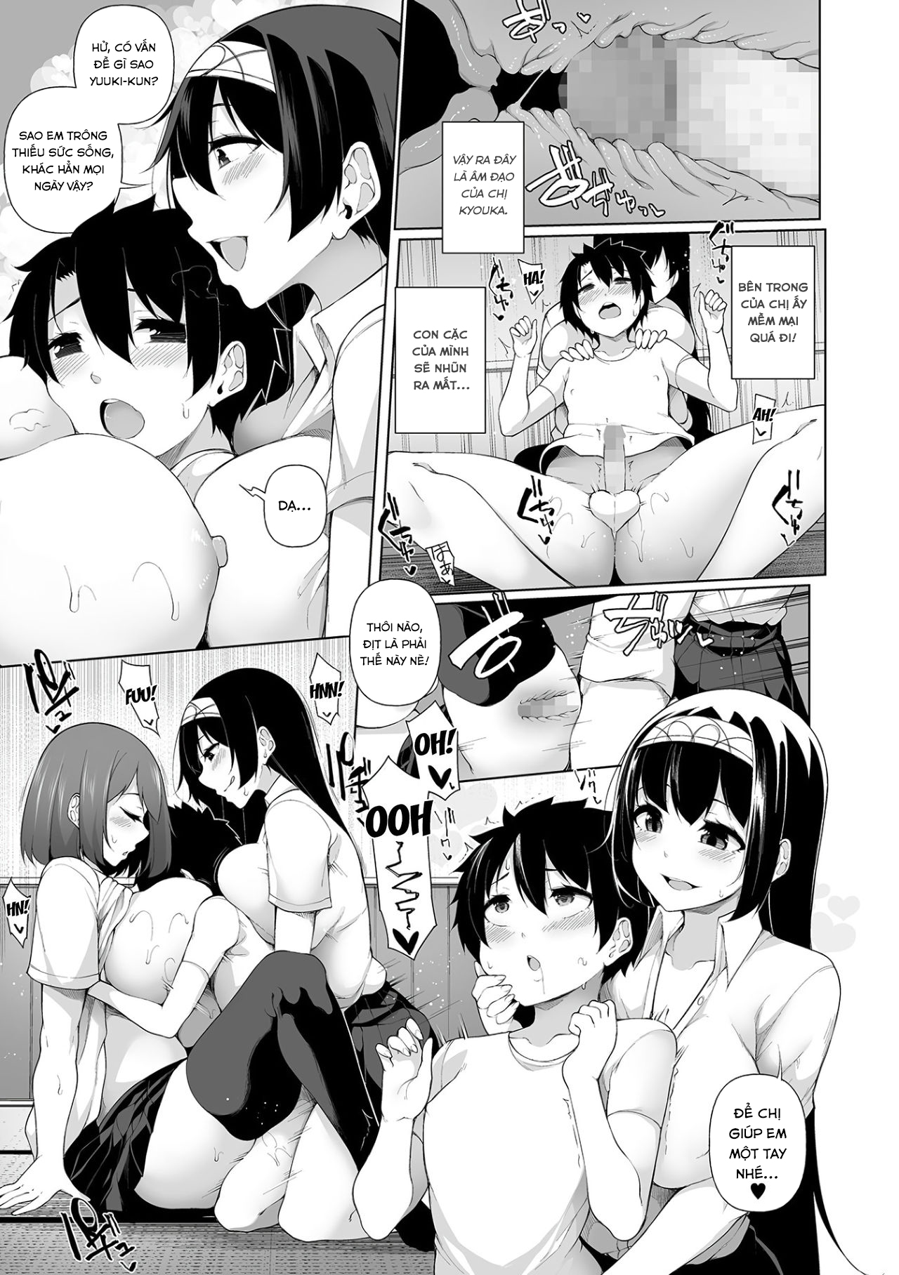 Đọc truyện hentai Inaka de! Ikkagetsu OneShota Seikatsu - Chap 3