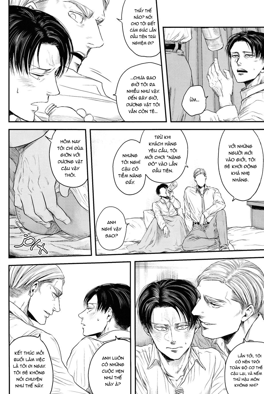 Đọc truyện hentai Bí mật của Levi. - Oneshot