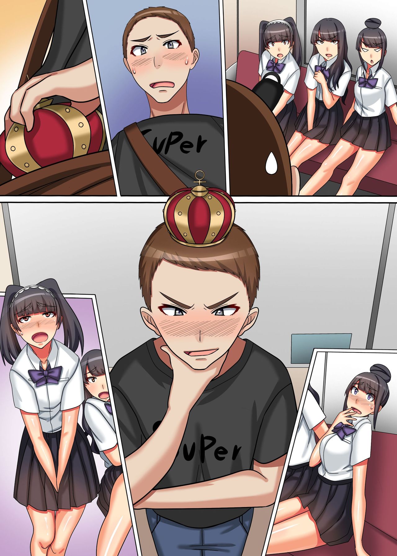 Đọc truyện hentai Ou-sama Chinpo de Haramasete! - Oneshot