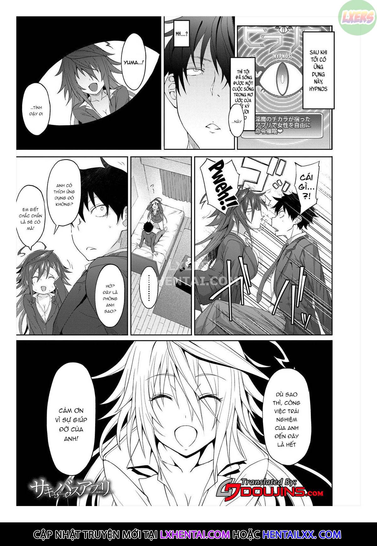 Đọc truyện hentai Succubus Appli - Chap 4
