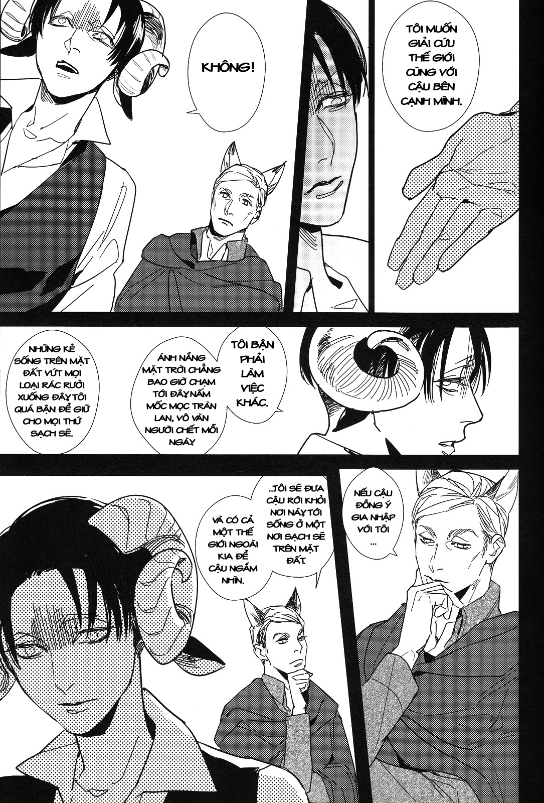 Đọc truyện hentai It’s not Storm yet (Shingeki no Kyojin) - Oneshot