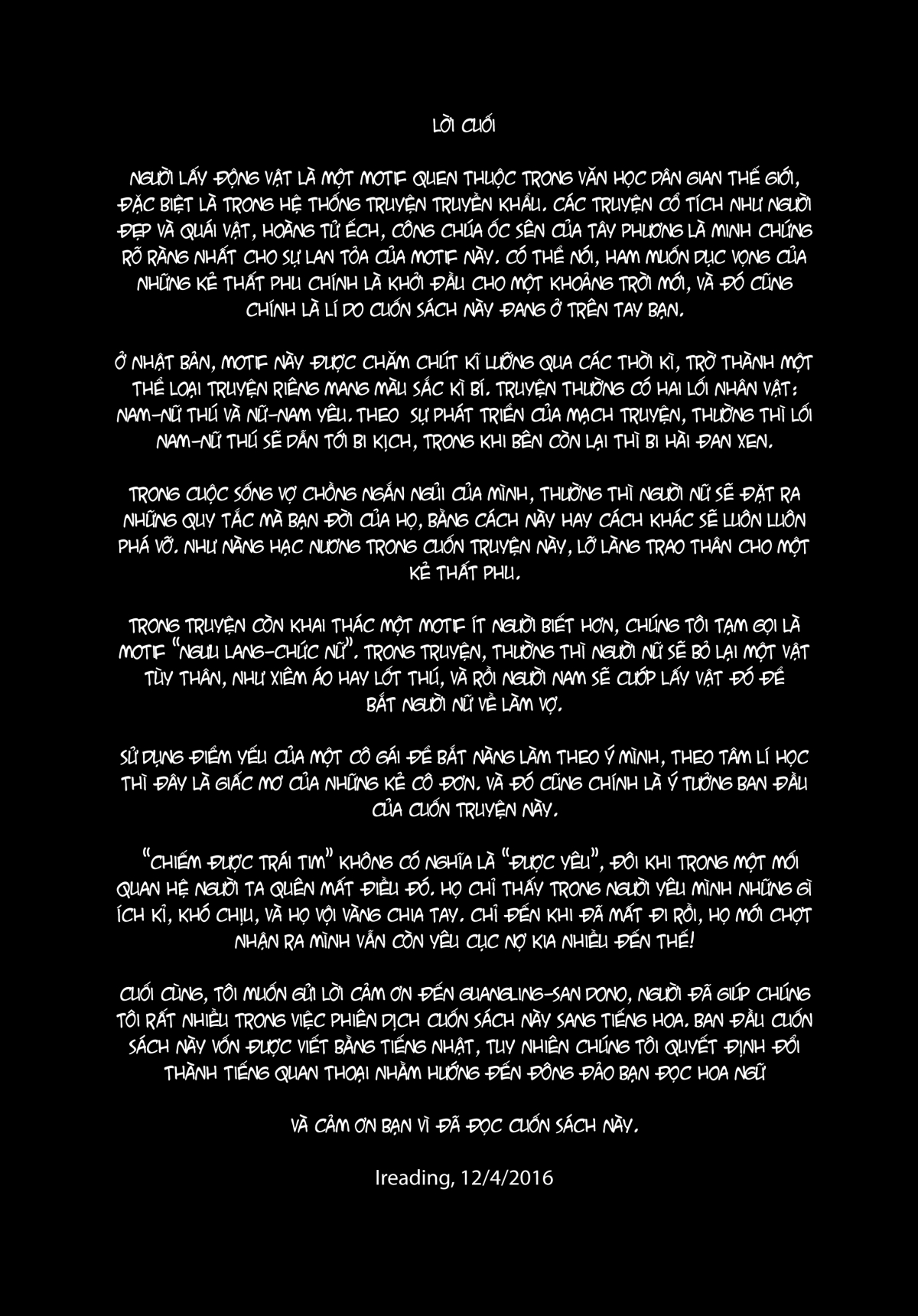 Đọc truyện hentai Loài Vật Trả Ơn - Oneshot