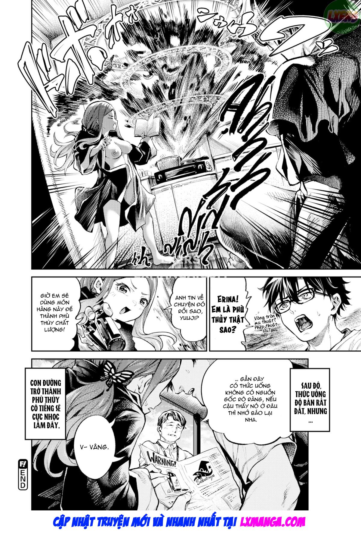 Đọc truyện hentai Phù thủy bán hàng tận nhà - Oneshot