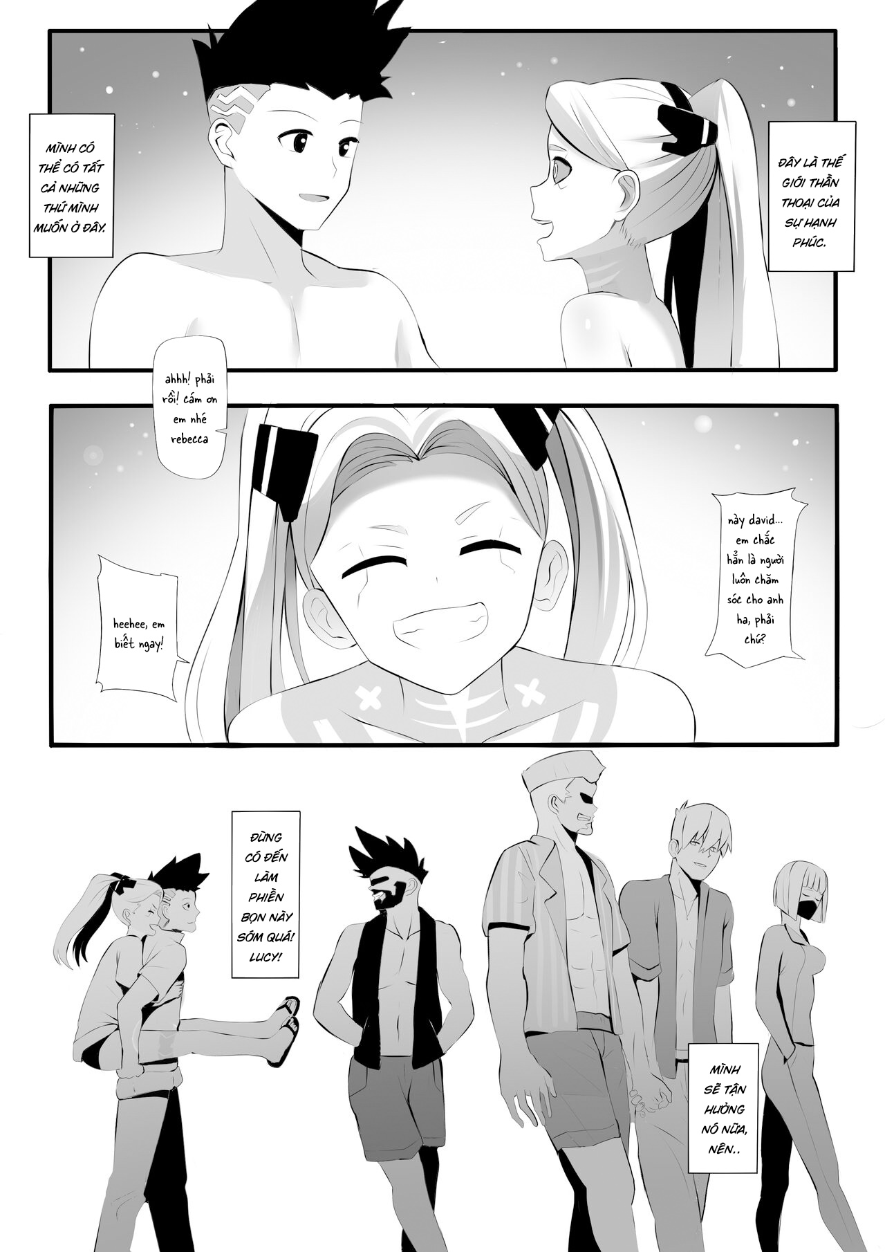 Đọc truyện hentai Cuộc sống hàng ngày mà Rebecca mong đợi - Oneshot