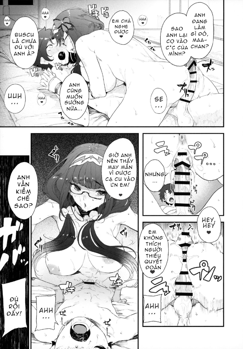 Đọc truyện hentai Enmatei Hanshokuki Osakabehime - Oneshot