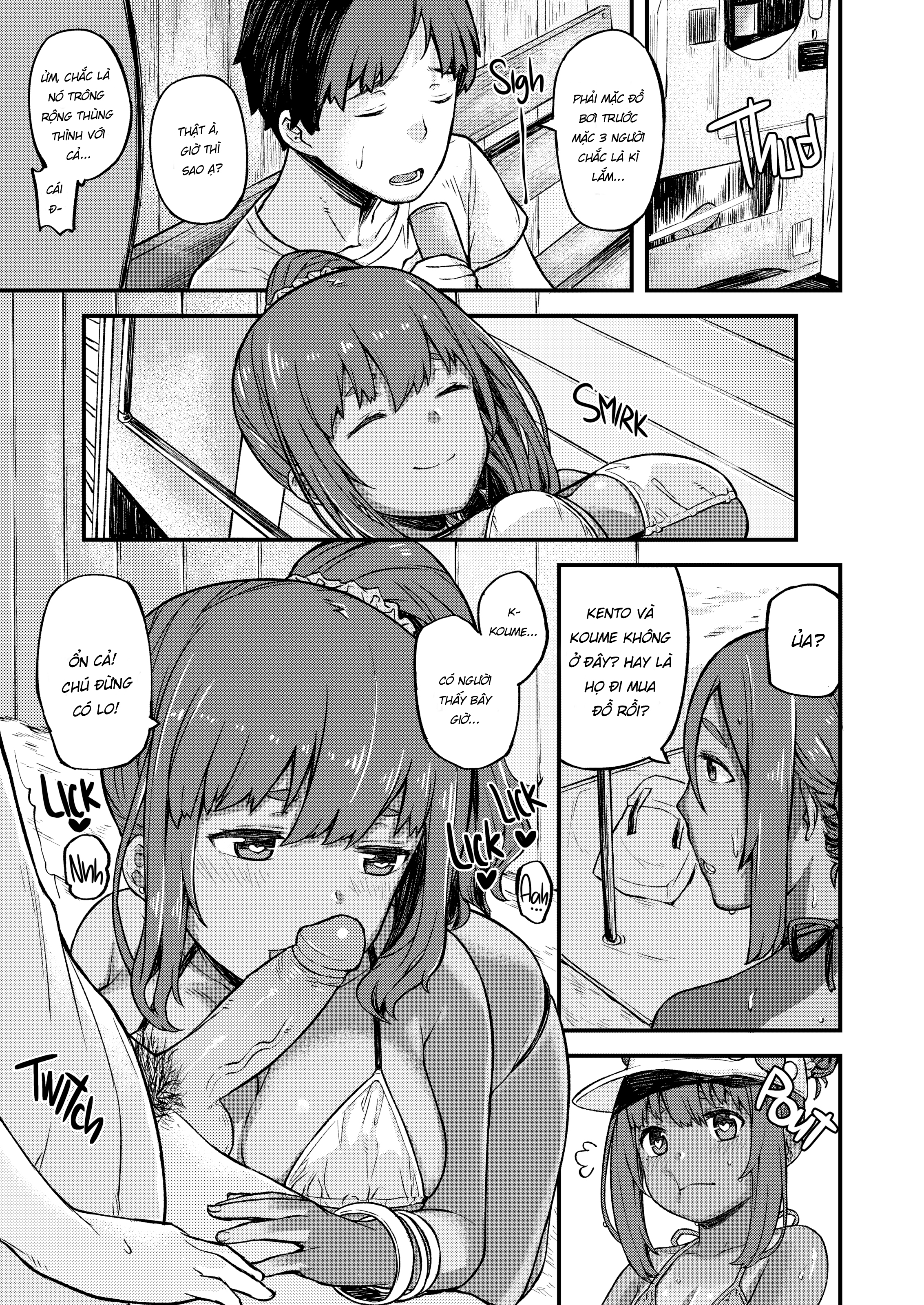 Đọc truyện hentai Triple Chocolate Fantasy - Chap 2