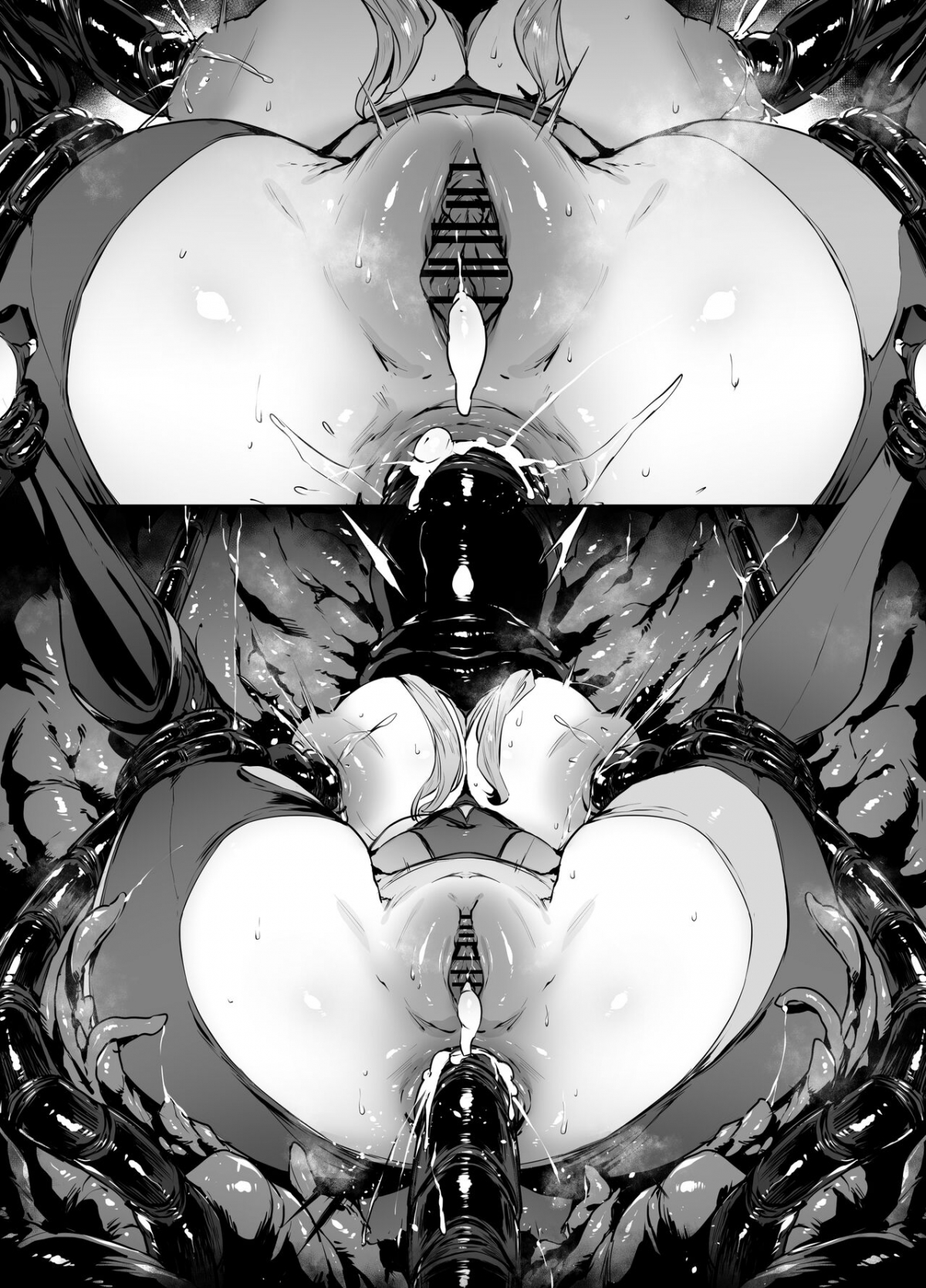 Đọc truyện hentai Quái vật xúc tu - Không thoại