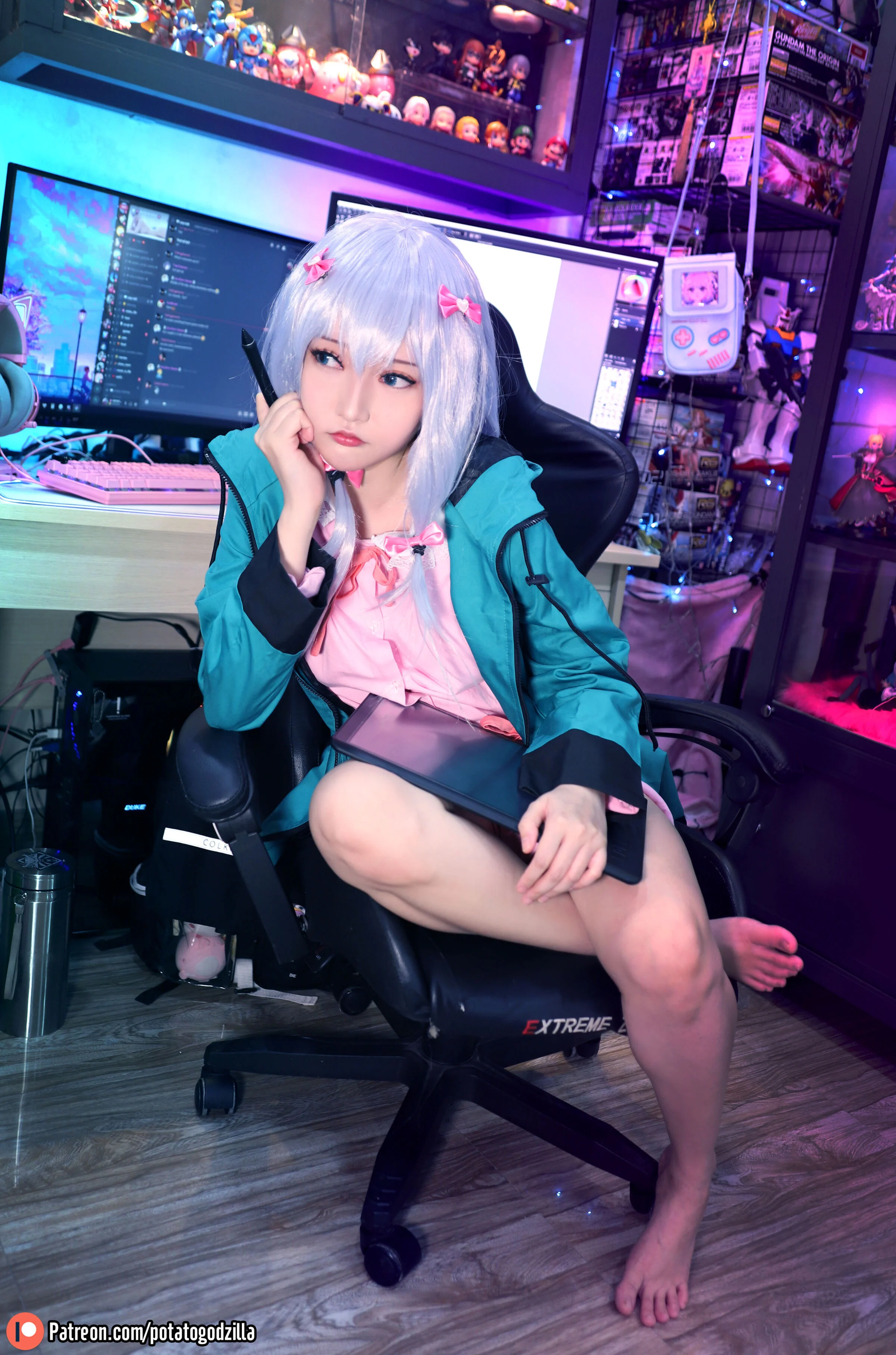 Đọc truyện hentai Tuyển tập Albums siêu phẩm Cosplay - Chap 467 - Potato Godzilla - Sagiri