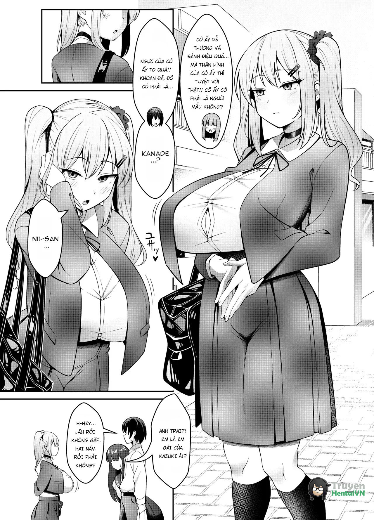 Đọc truyện hentai Ani Love Koushitsudo Chounyuu Imouto ni Semararete Haramasechau Hanashi - Oneshot