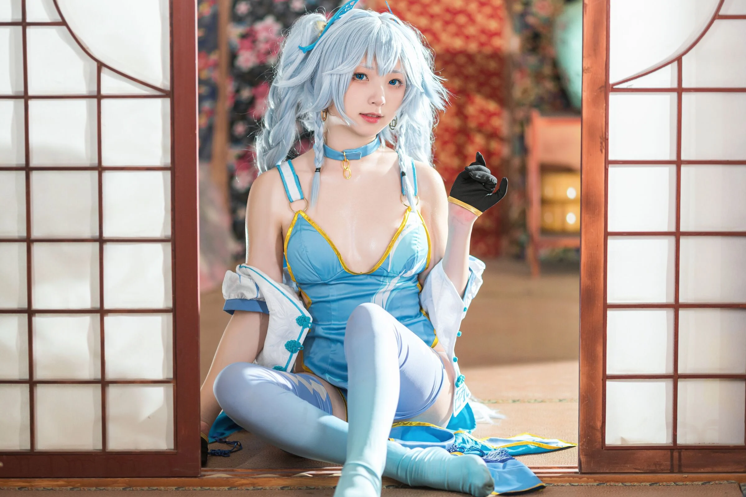 Đọc truyện hentai Tuyển tập Albums siêu phẩm Cosplay - Chap 466 - Flower Bell PA15 - Delphinium Charm