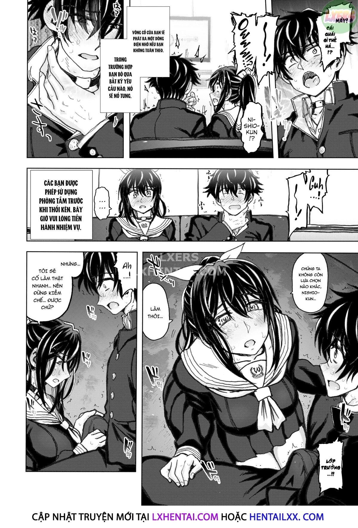 Đọc truyện hentai Căn phòng không thể rời khỏi trừ khi bạn làm tình - Oneshot