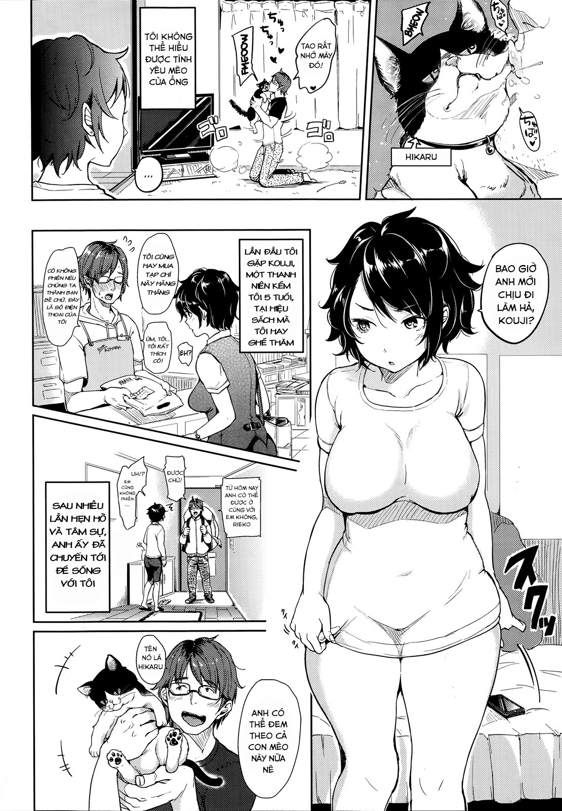 Đọc truyện hentai Nekokkawai Gari - Oneshot