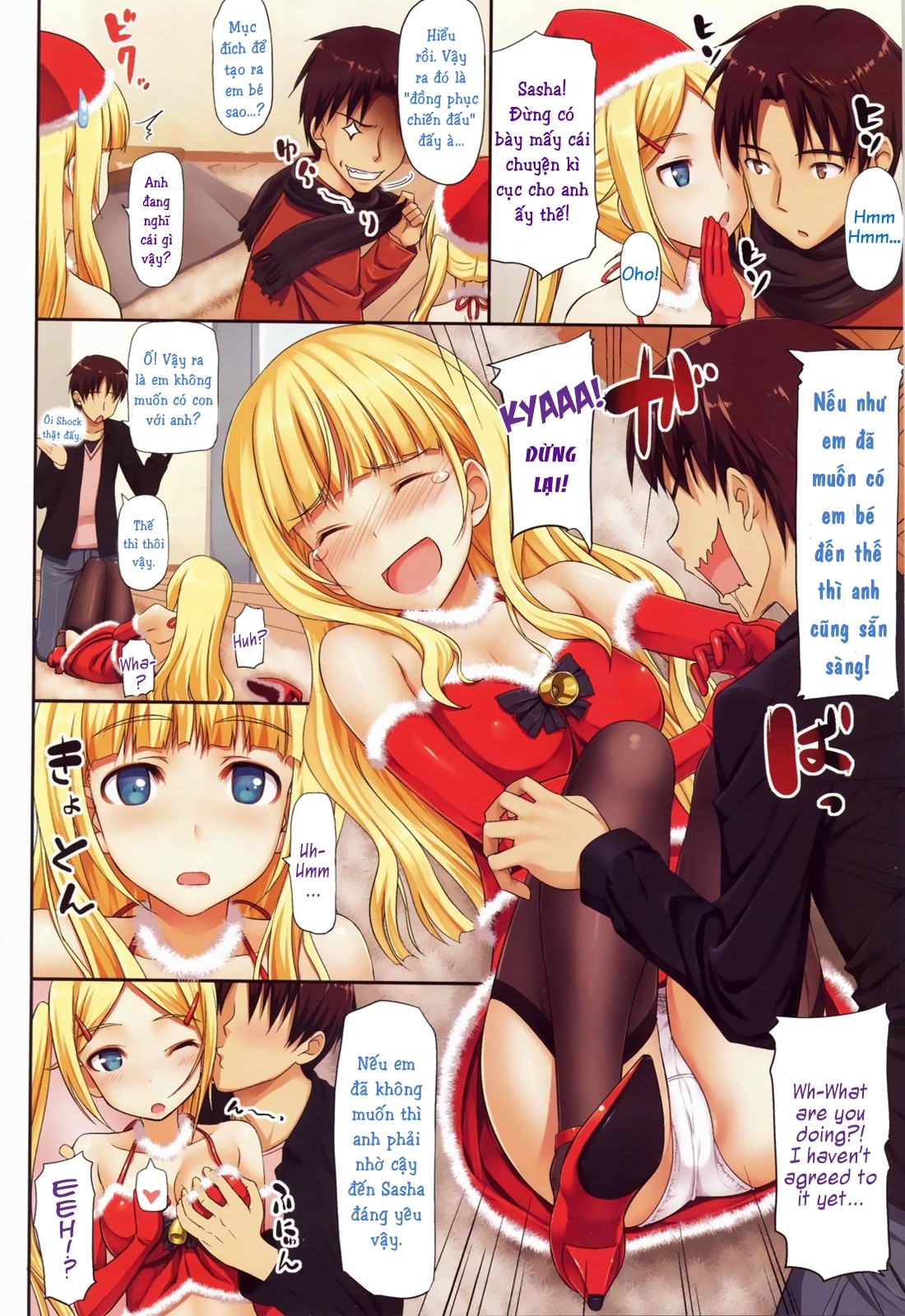 Đọc truyện hentai Holy Night - Chap 3