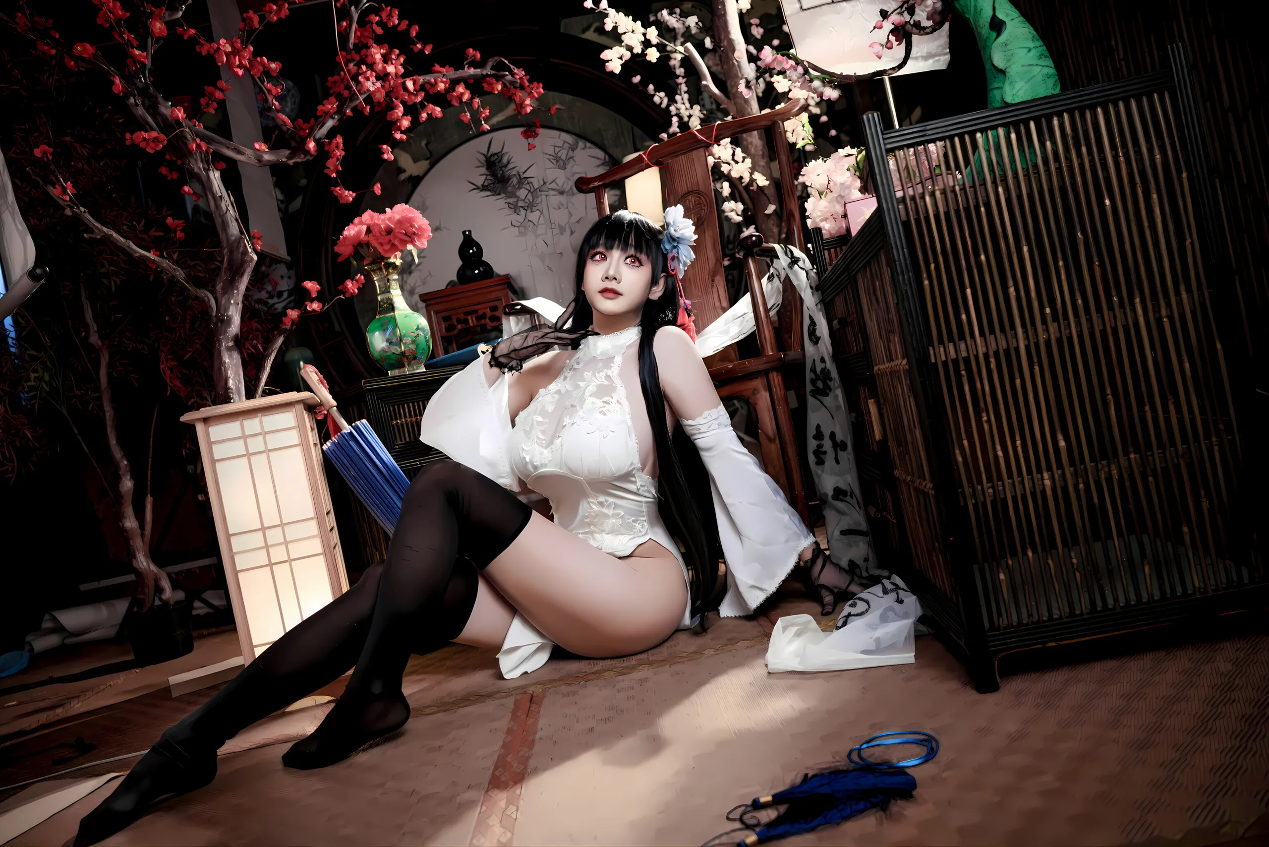 Đọc truyện hentai Tuyển tập Albums siêu phẩm Cosplay - Chap 1145 - A Xuexue - Azur Lane Yixian Cheongsam