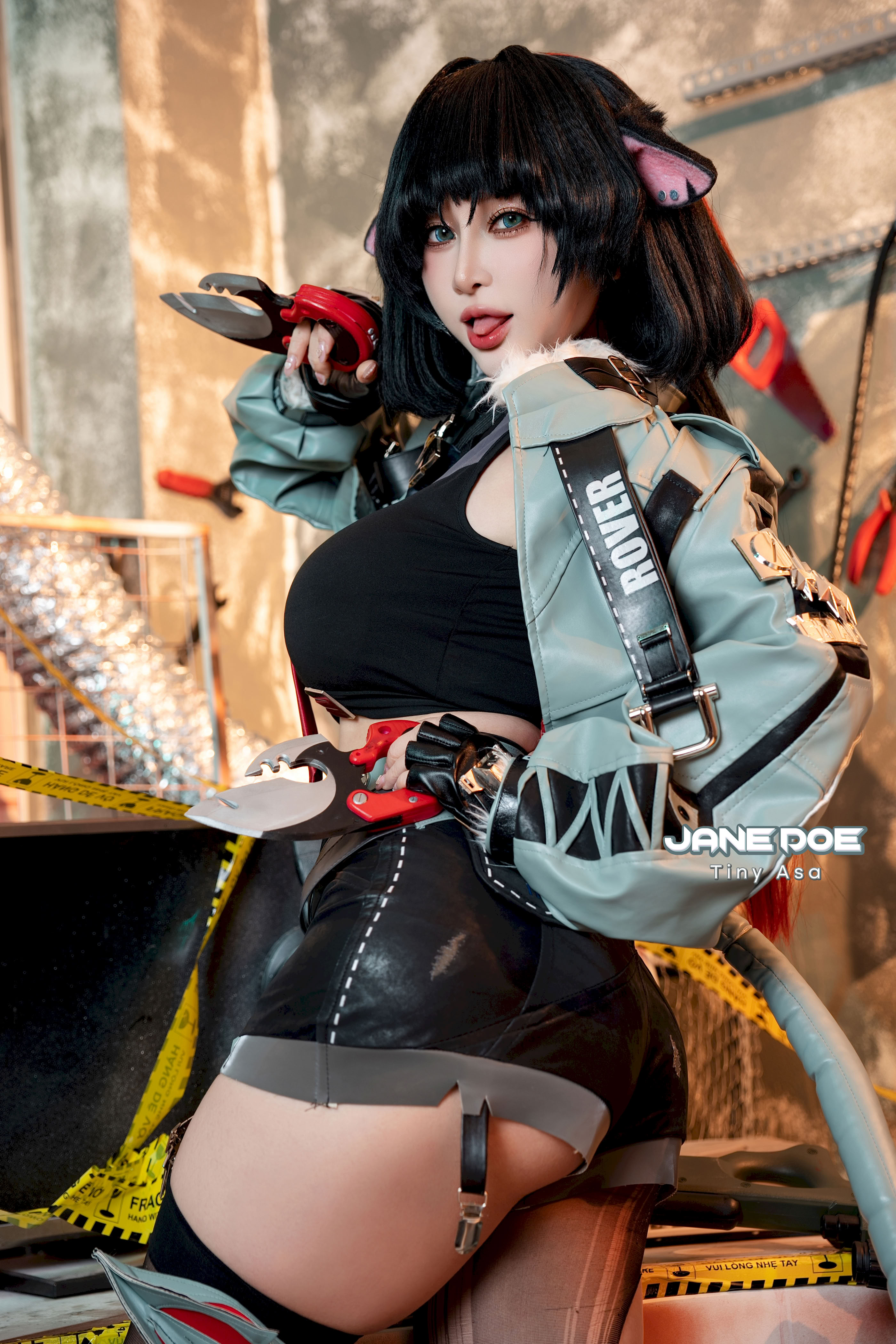 Đọc truyện hentai Tuyển tập Albums siêu phẩm Cosplay - Chap 1407 - Tiny Asa - Jane Doe (Zenless Zone Zero)