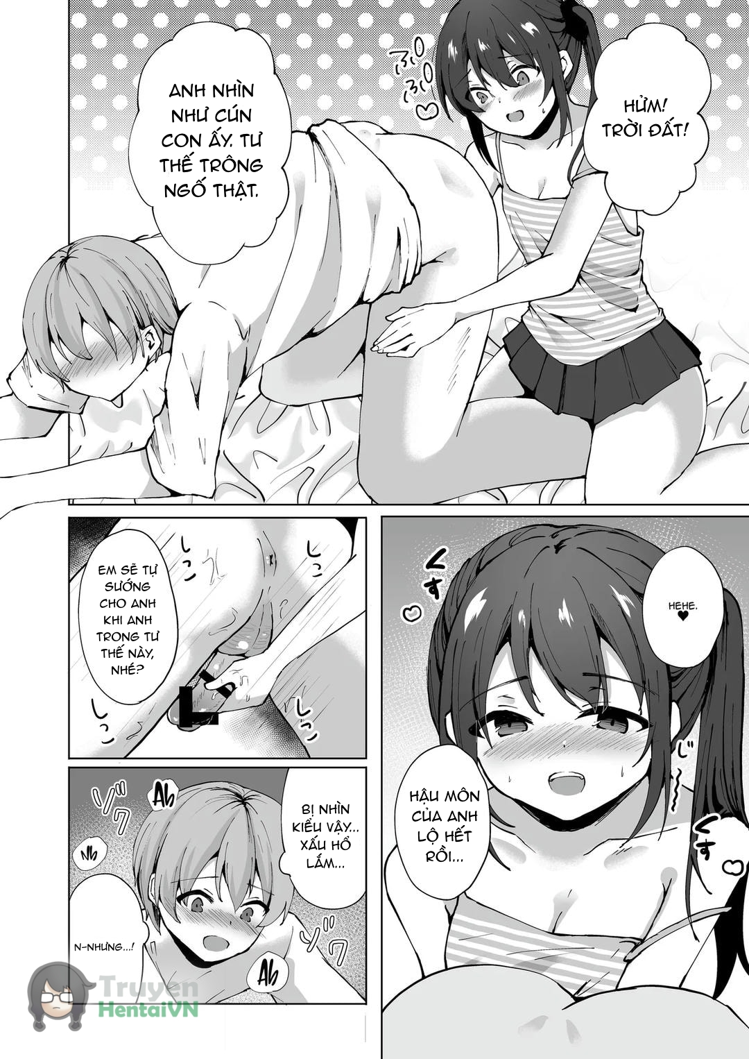 Đọc truyện hentai Namaiki J Imouto ga Onii-chan no Yumenikki o Kanaechau! Onii-chan, Kouiu no ga Suki nan desho? - Oneshot