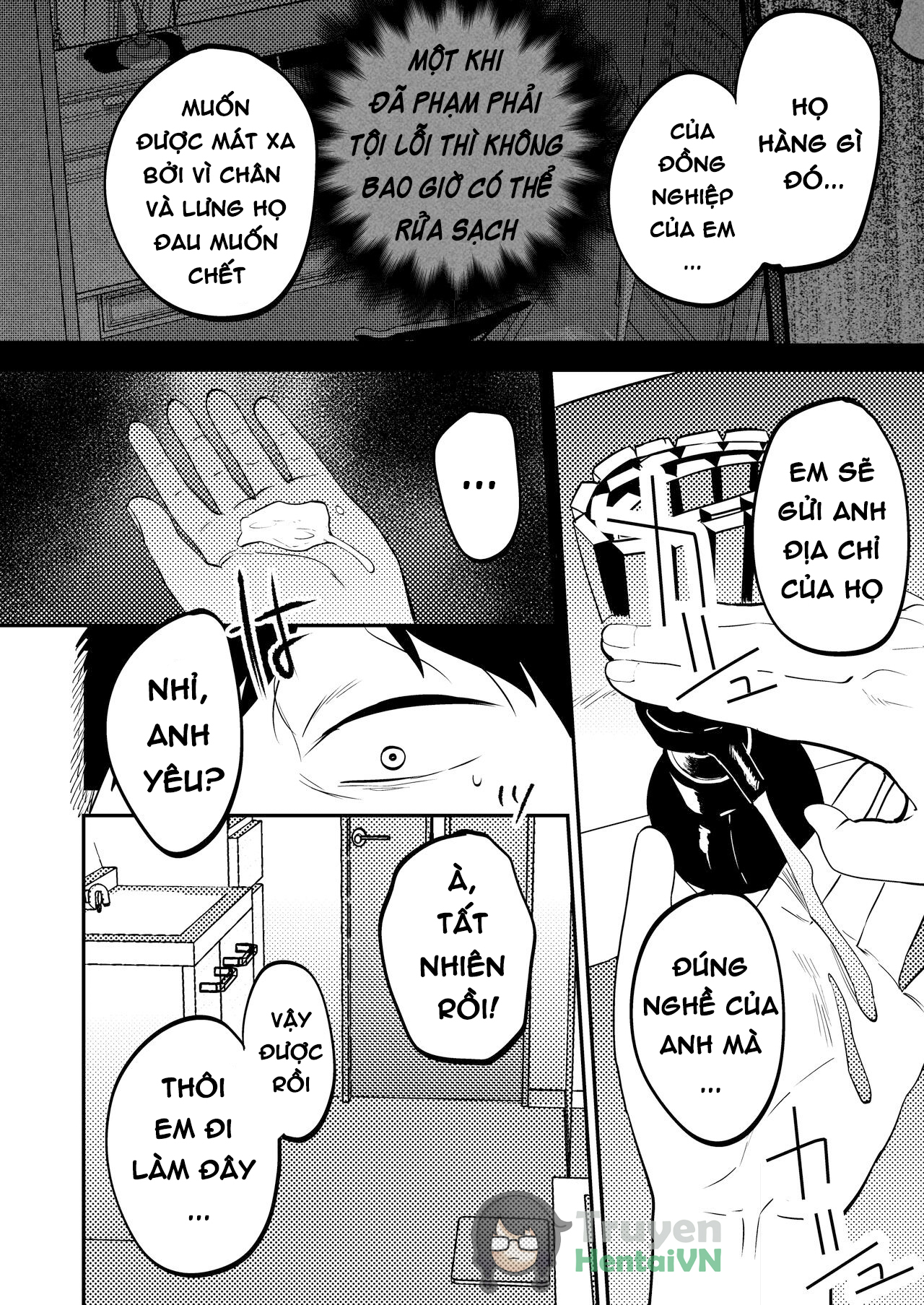 Đọc truyện hentai Seitaishi ~Watashi no Tsuma o Daitekure~ - Chap 2 - End