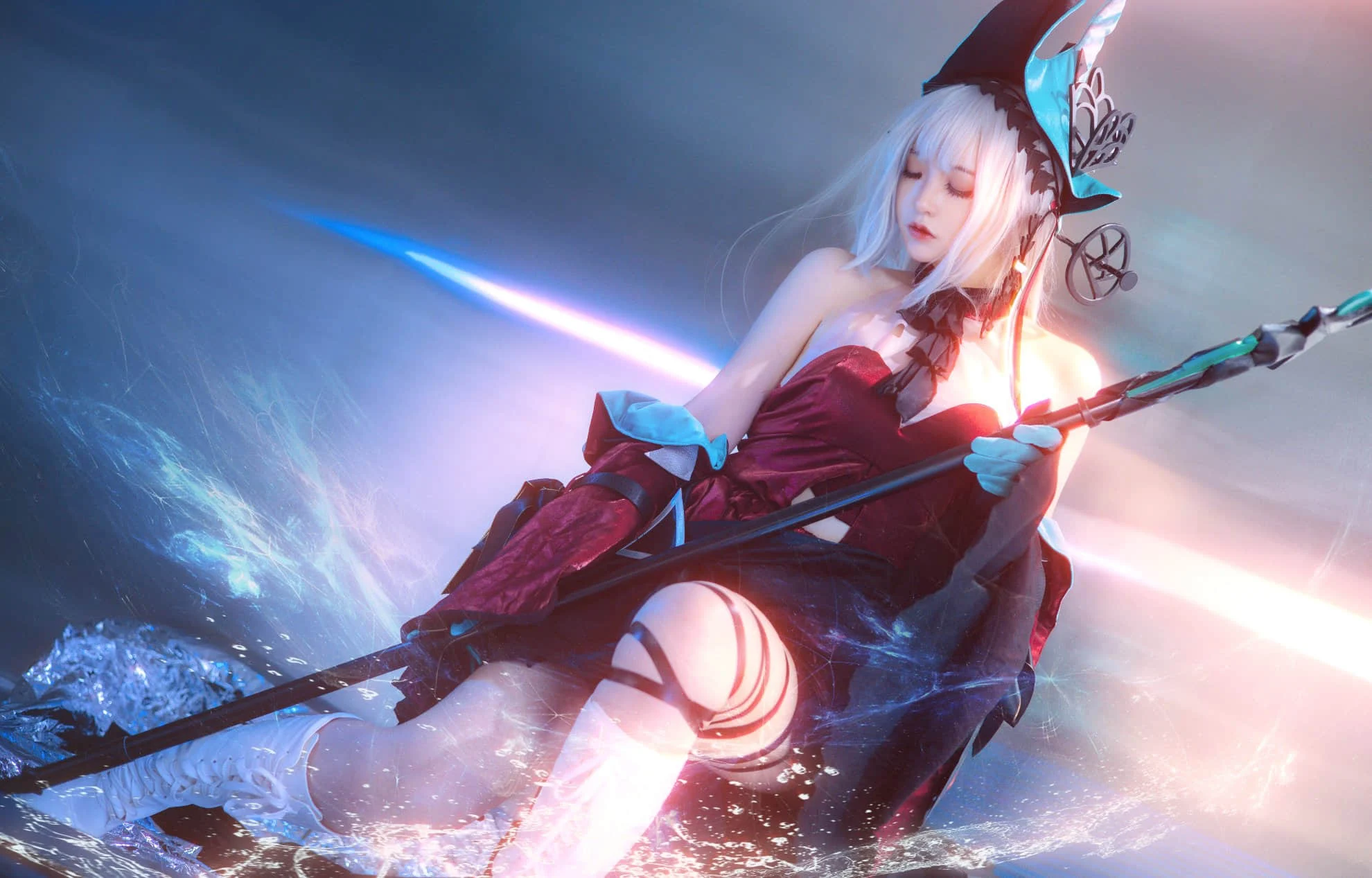 Đọc truyện hentai Tuyển tập Albums siêu phẩm Cosplay - Chap 849 - Crazy Cat SS - Arknights Skadi