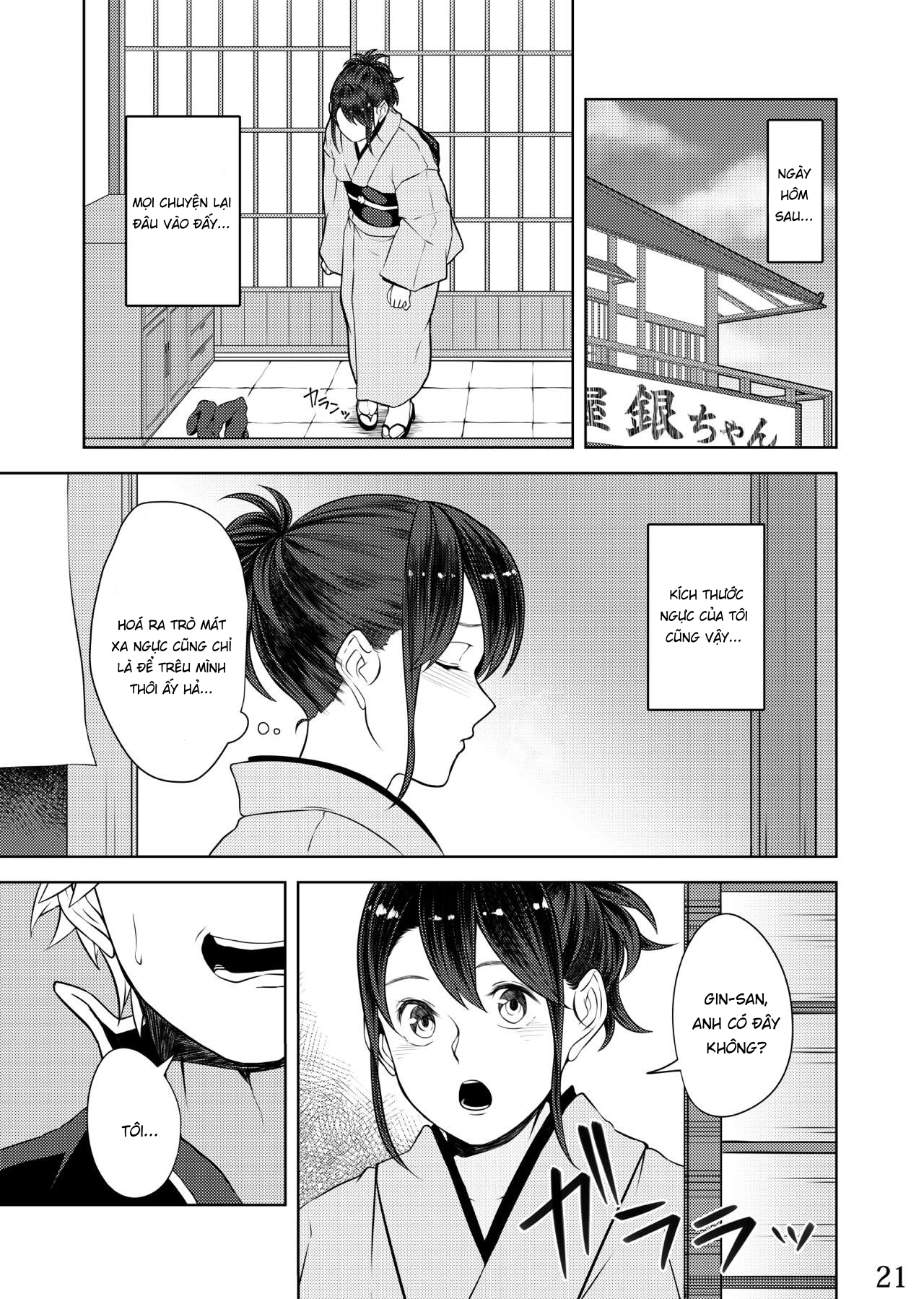 Đọc truyện hentai Mebuki (Gintama) - Oneshot