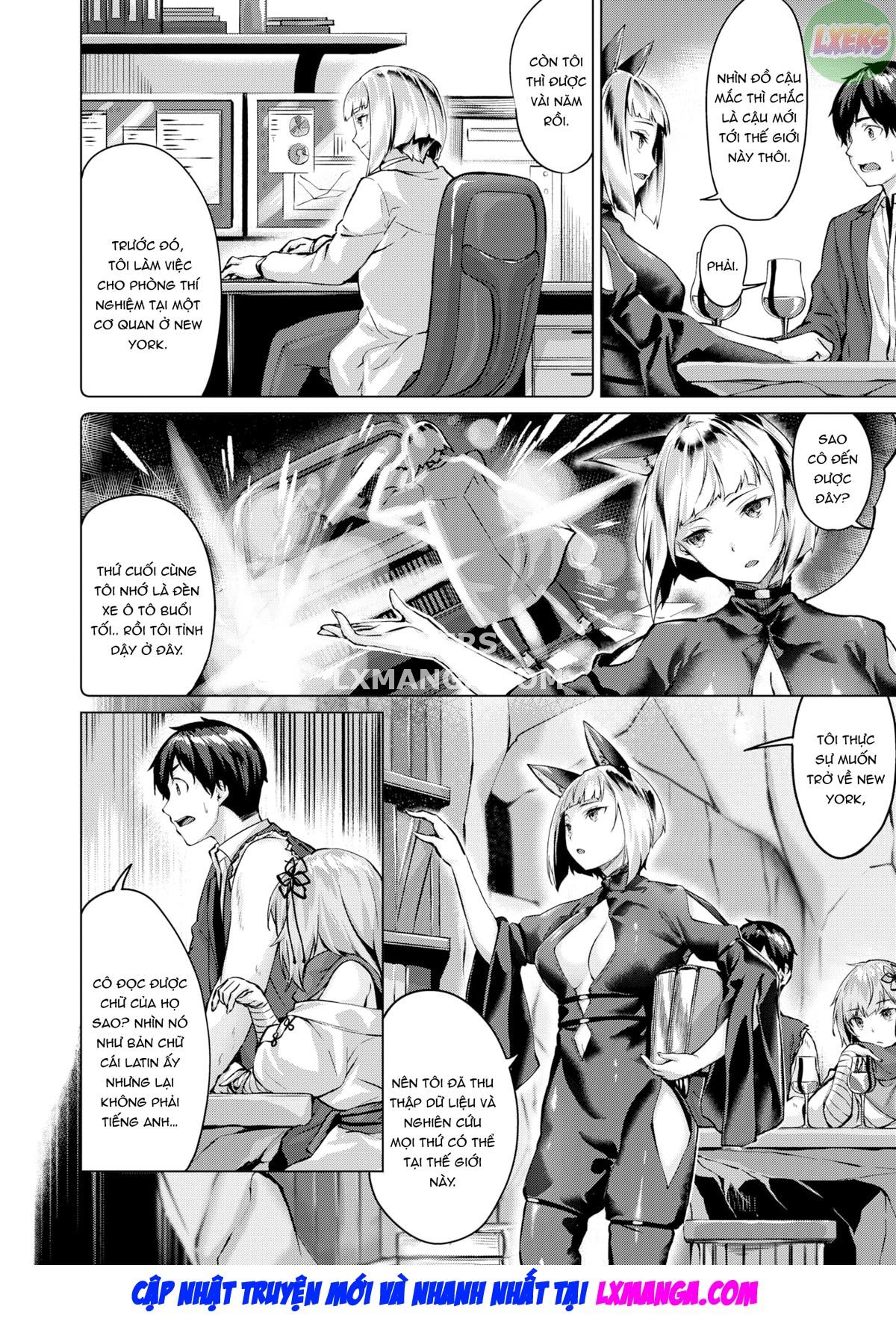 Đọc truyện hentai Drache Freund ~Bạn đồng hành của rồng~ - Chap 3 | Cat-Eared Whip-Wielder