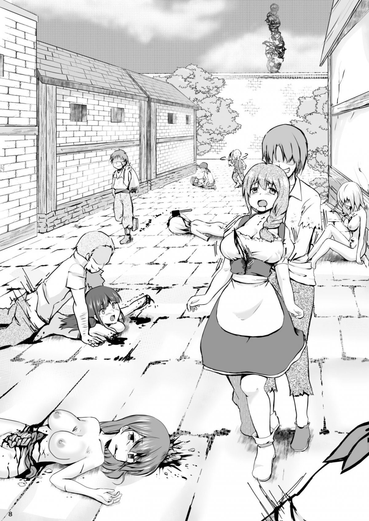 Đọc truyện hentai Hồi kết của một thị trấn. - Oneshot