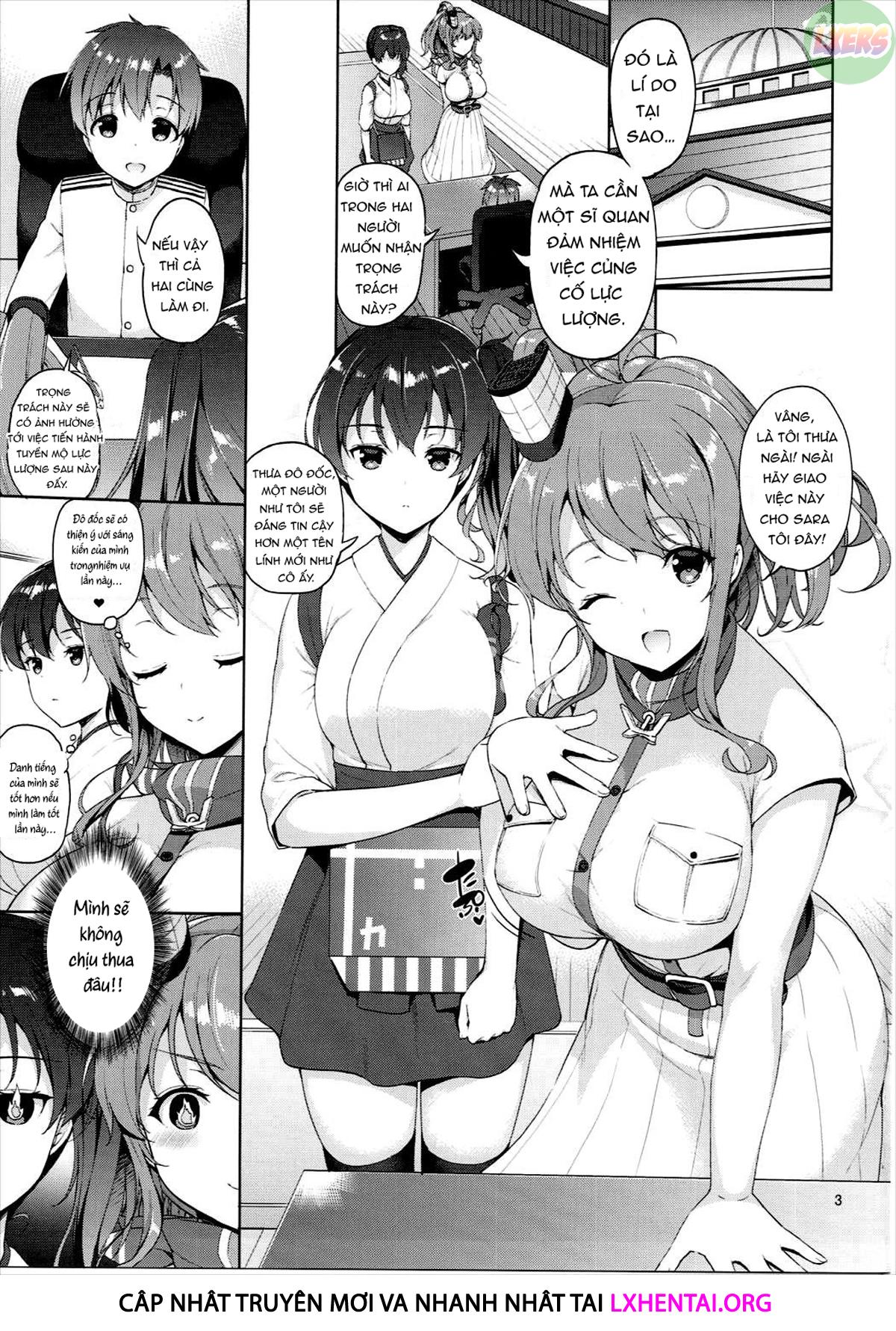 Đọc truyện hentai Saratoga-San Ga Shota Shikan Ni Oshieru Seikyouiku - Oneshot