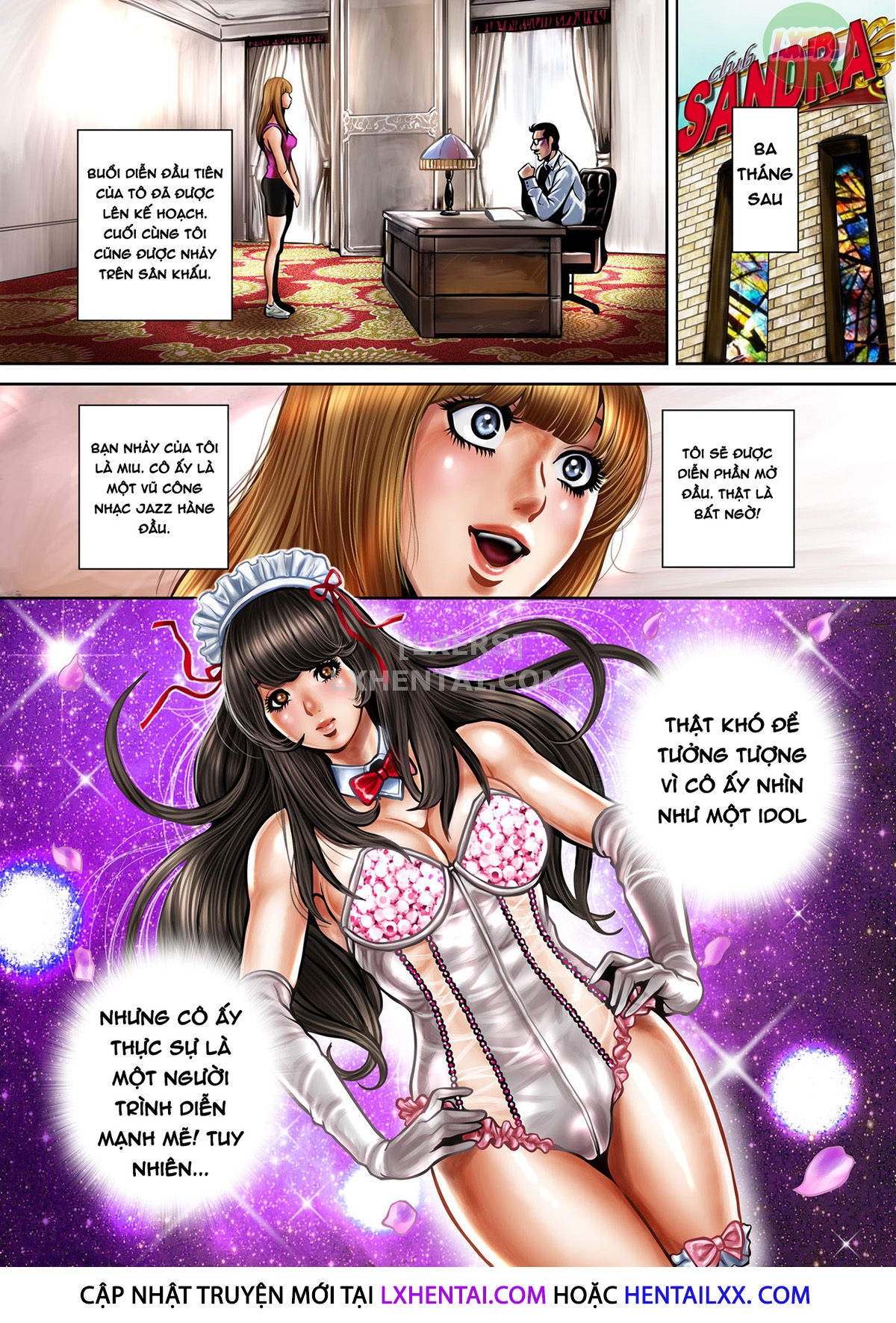 Đọc truyện hentai Bitch on the Pole - Chap 1