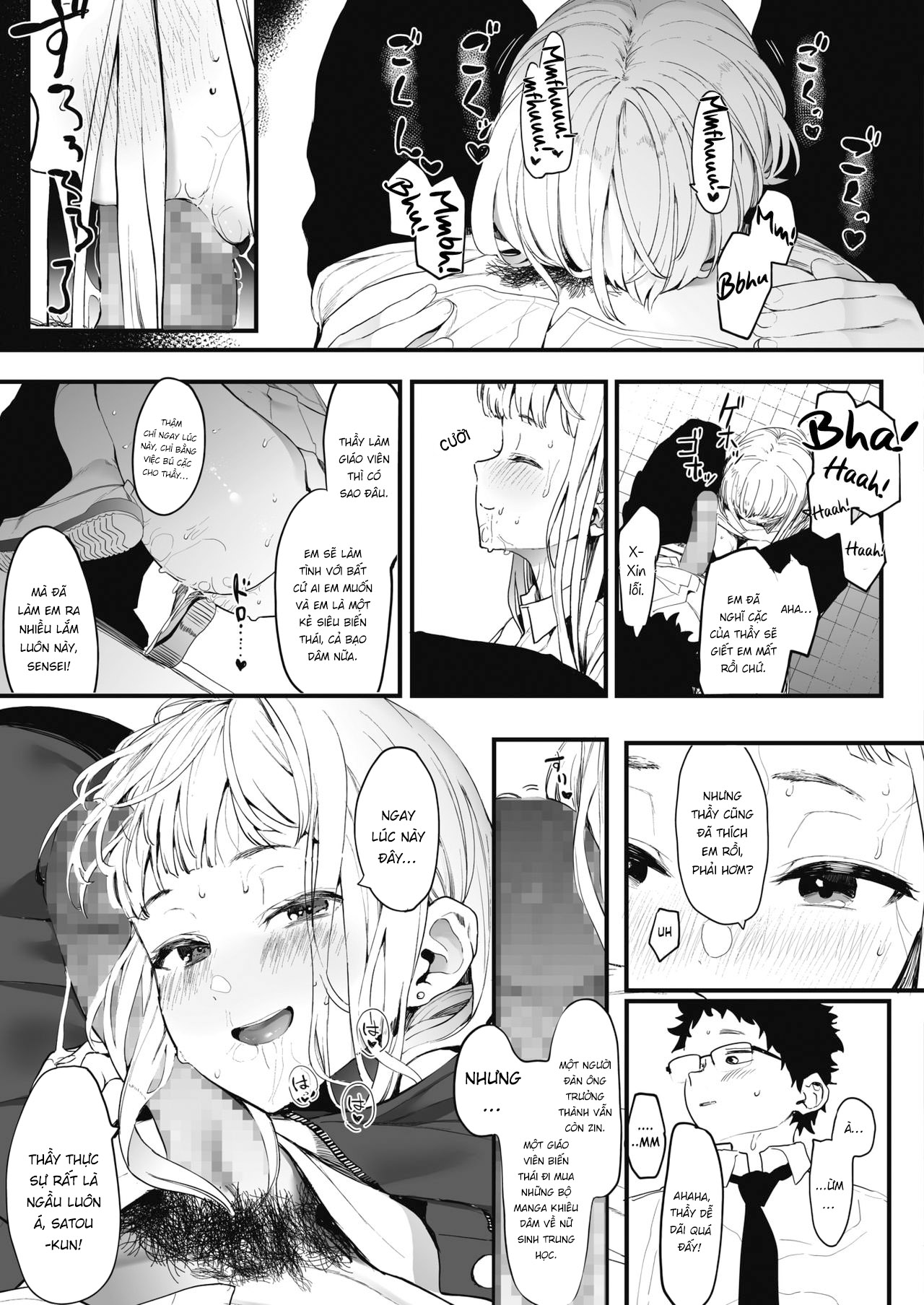 Đọc truyện hentai Nhờ Eightman-sensei mà tôi kiếm được bạn gái! - Chap 1