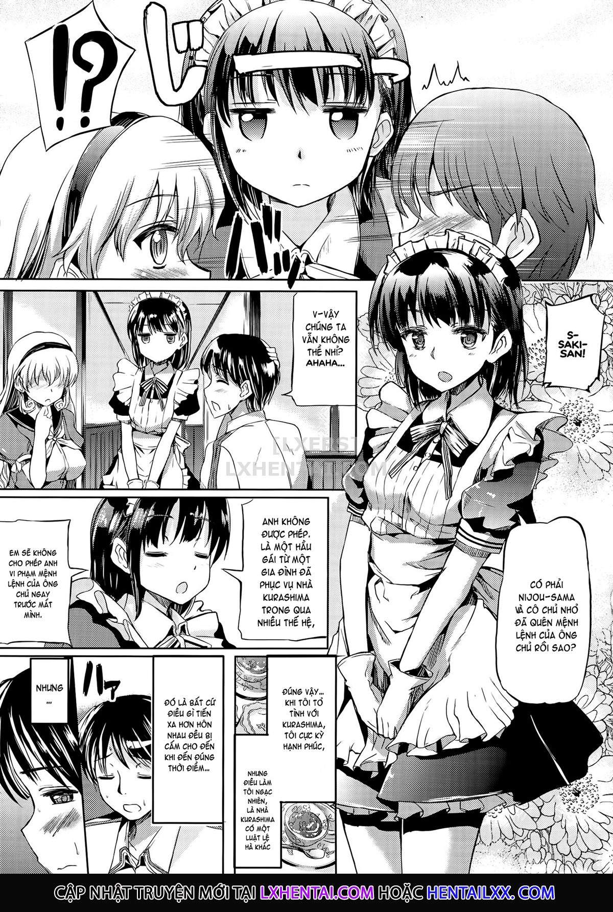 Đọc truyện hentai Ojousama No Maid Jijou - Chap 8