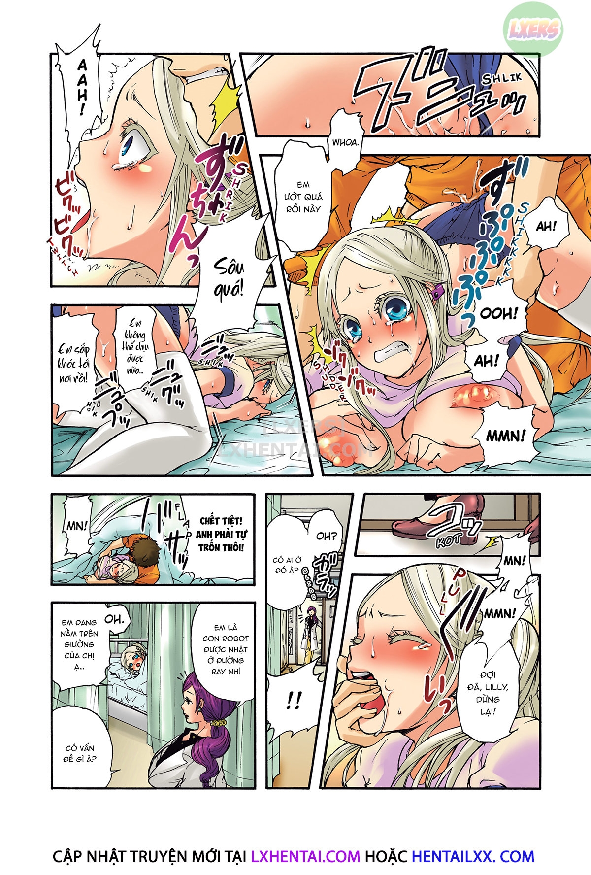 Đọc truyện hentai Robot thú cưng Lilly - Chap 2