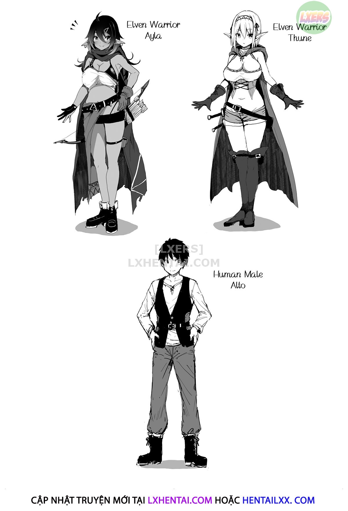 Đọc truyện hentai Elf Harem - Oneshot