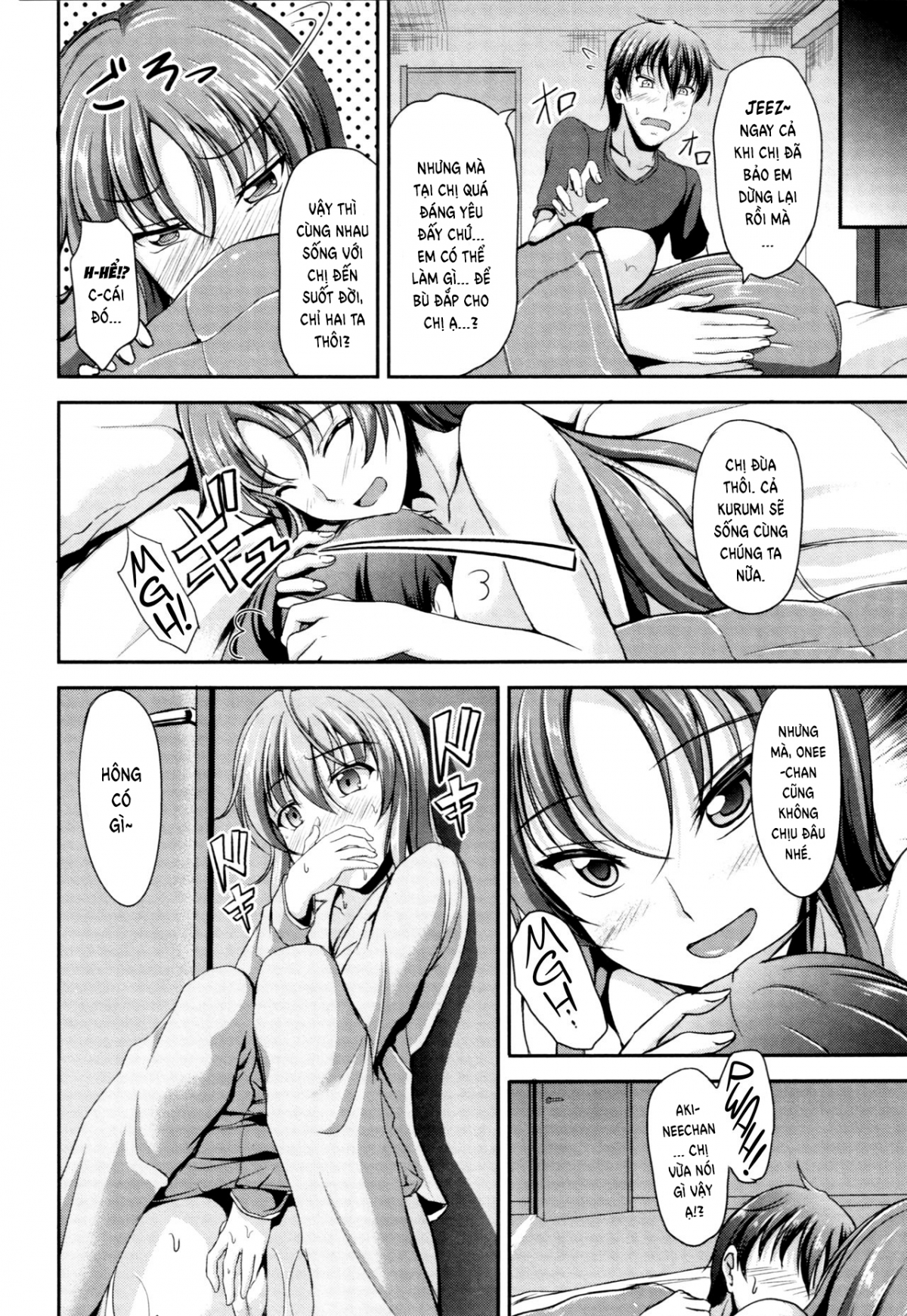 Đọc truyện hentai Sisters Sandwich - Chap 2