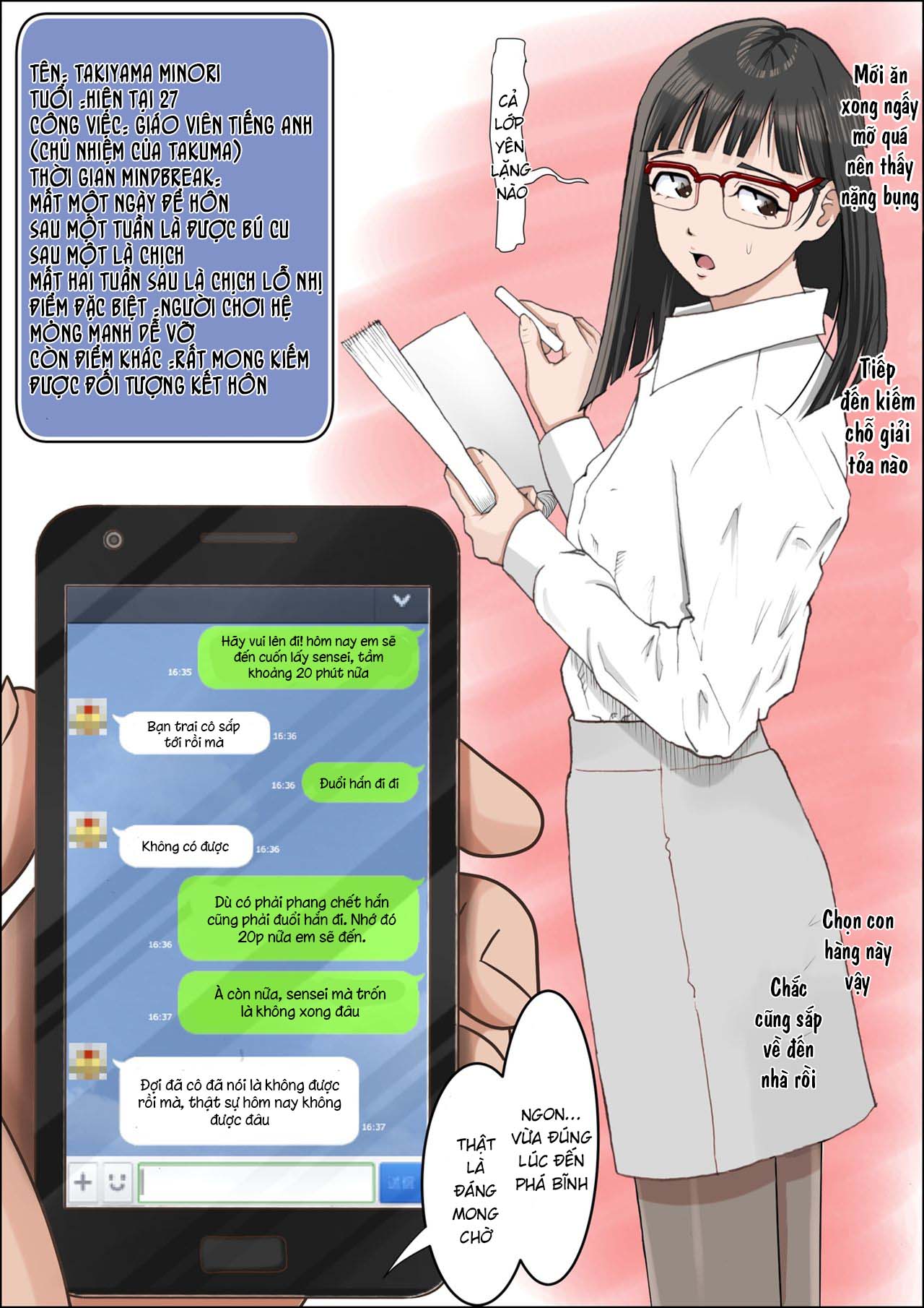 Đọc truyện hentai Charao ni Netorare - Vol 1