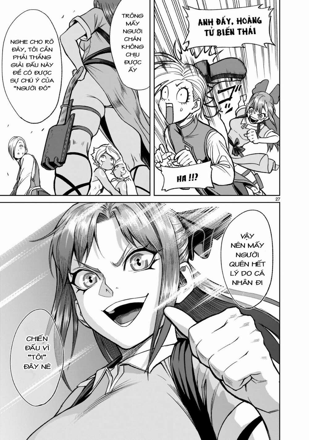 Đọc truyện hentai Vườn hoa hồng Saga - Chap 25: Trận chiến chính ～Lotterie～