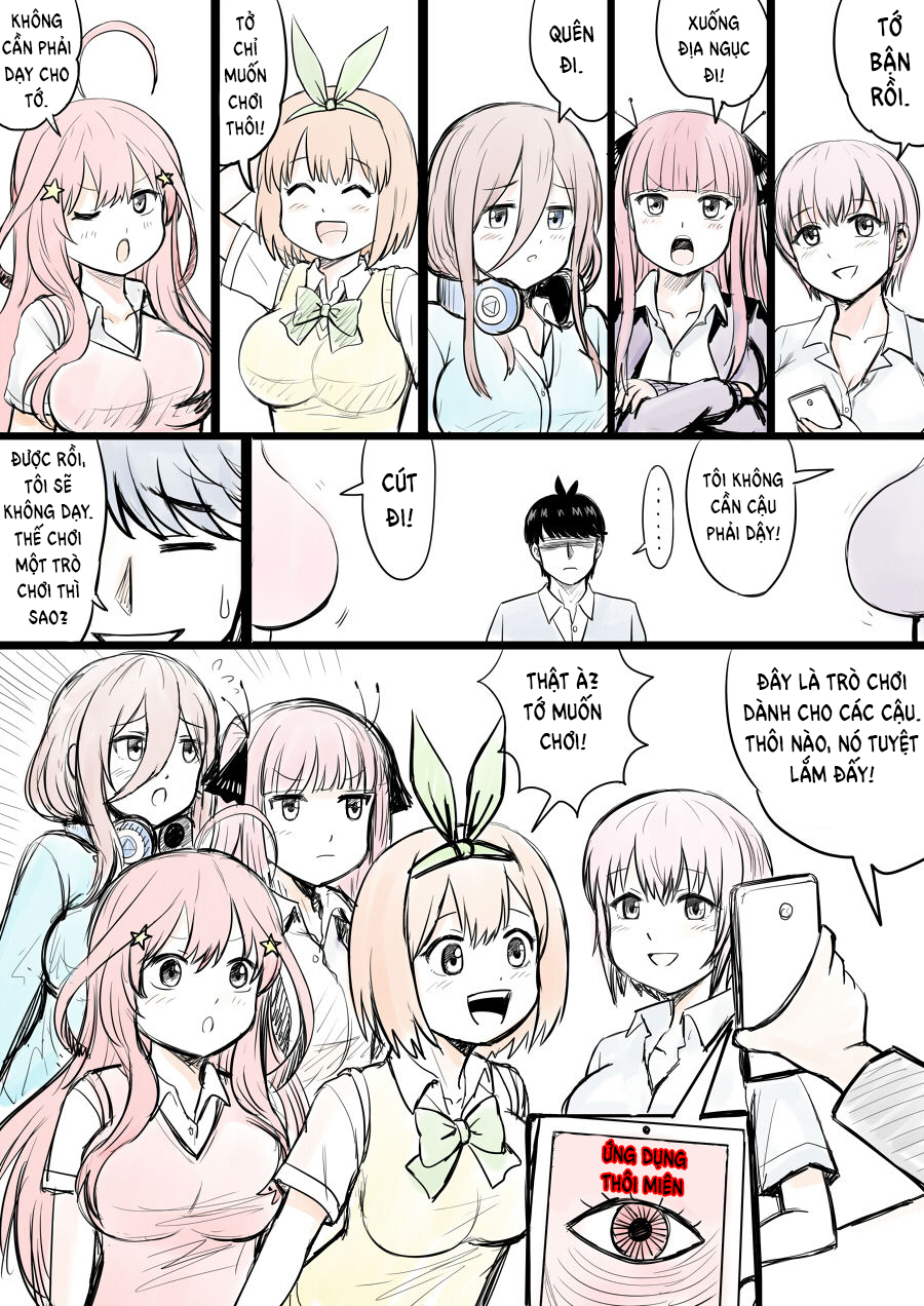 Đọc truyện hentai [Pure Heart] GoToubun no Hanayome Manga - Oneshot