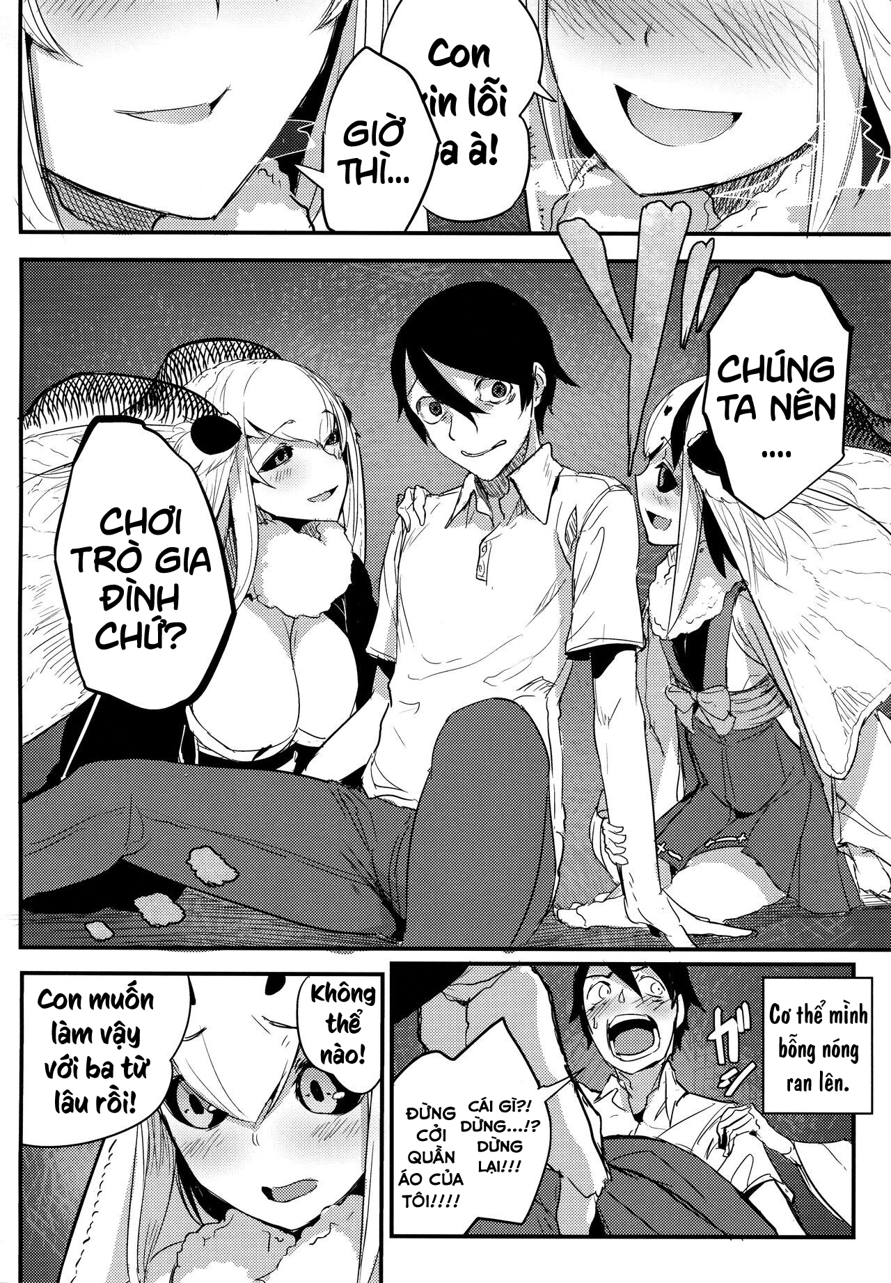 Đọc truyện hentai Nền Trắng Kí Ức - Chap 4 - Kết thúc vòng lặp - Bad Ending