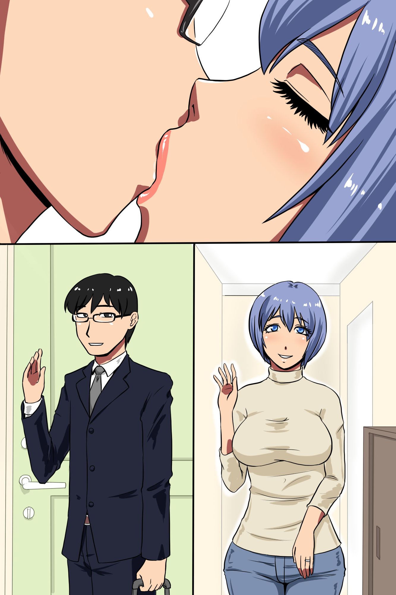 Đọc truyện hentai Hitozuma Kanrinin - Danchi ni Iru Hitozuma wa Zenin Ore ga Kanri Suru - Artist CG