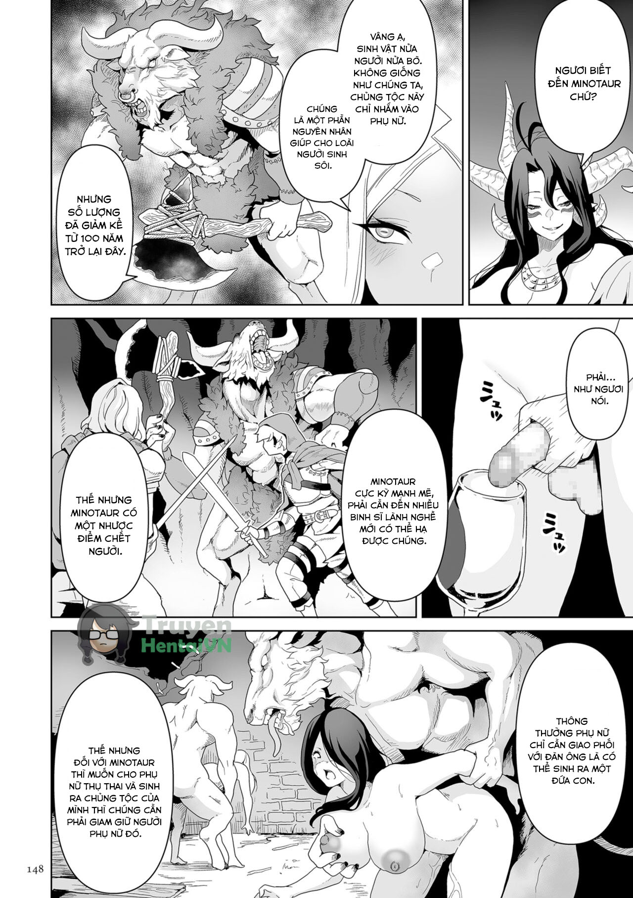 Đọc truyện hentai Vương quốc Succubus thèm bú - Chap 6
